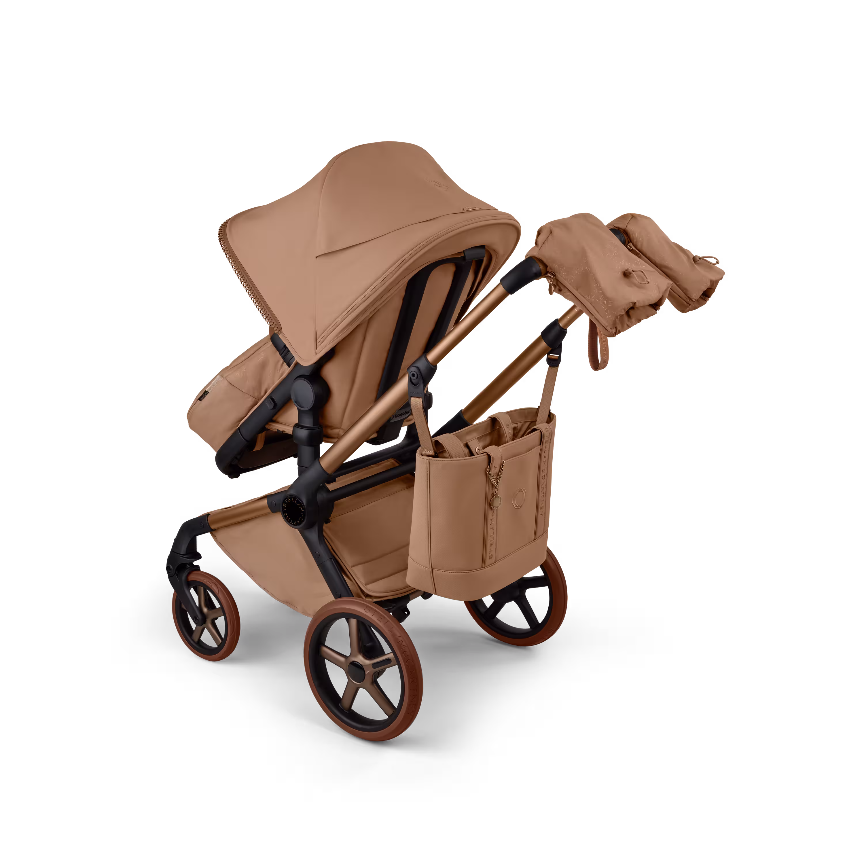 Bugaboo X StellaMcCartney mittens TOBACCO BROWN - Main Modal Image Slide 6 of 6