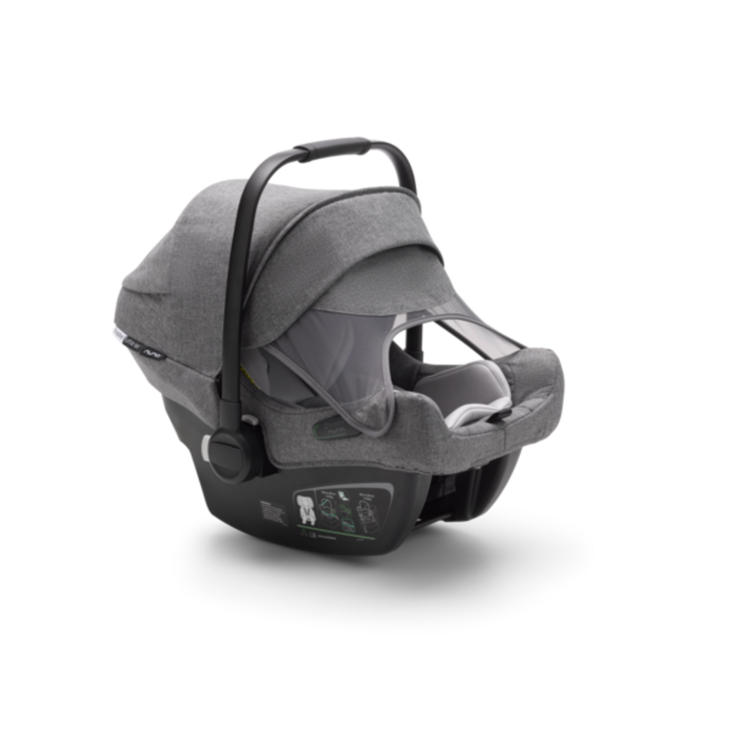 Bugaboo Turtle Air by Nuna car seat GREY - Thumbnail Slide 6 of 7