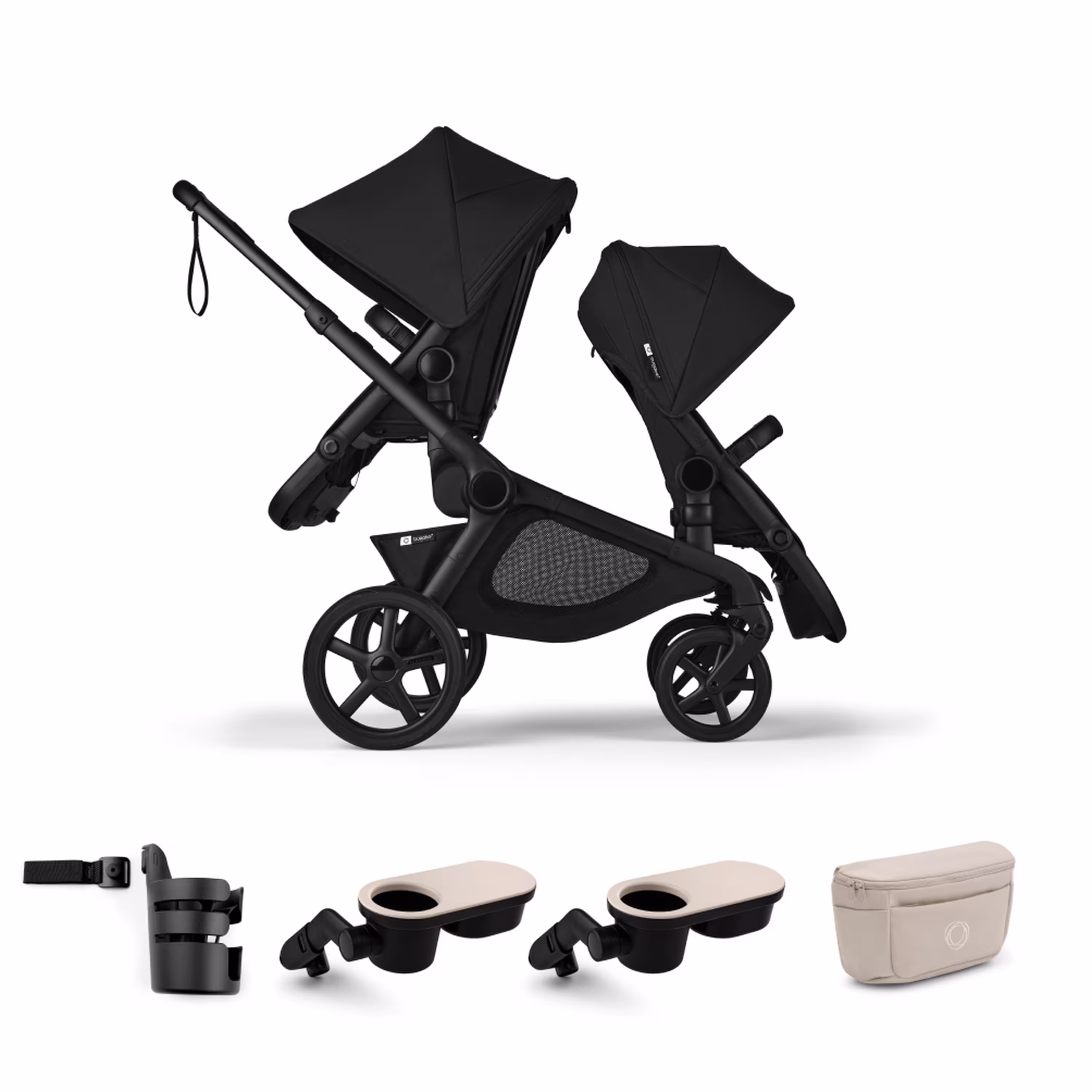 Bugaboo Kangaroo Double Seat Stroller Essentials Bundle - Main Modal Image Slide 1 of 5