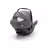 Bugaboo Donkey 3 Duo travel system grey melange sun canopy, grey melange fabrics, black base - Thumbnail Slide 8 of 14