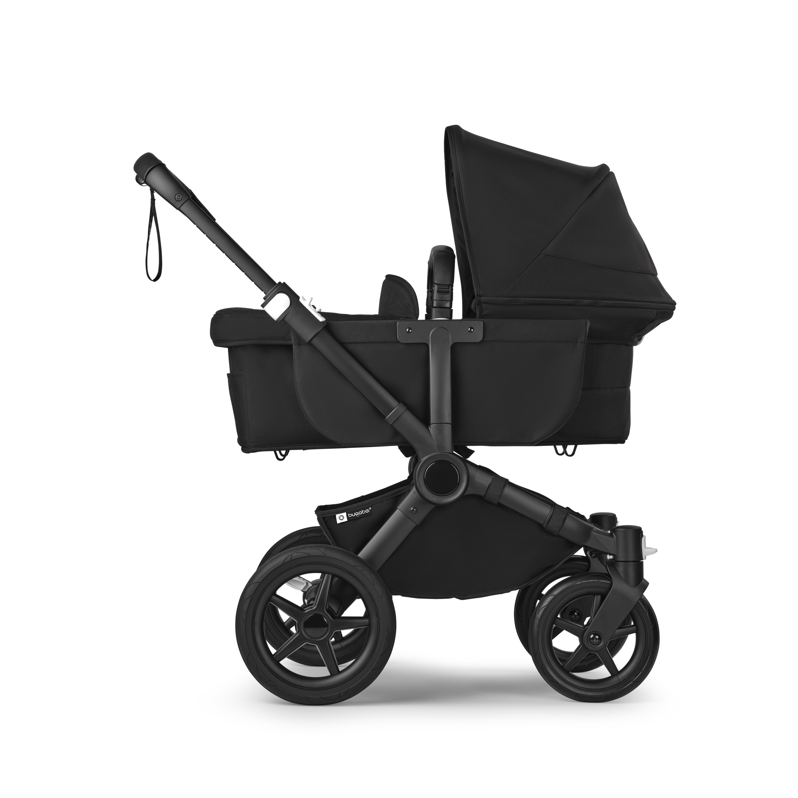 Refurbished Bugaboo Donkey 5 Mono complete BLACK/MIDNIGHT BLACK-MIDNIGHT BLACK - Thumbnail Slide 3 of 10