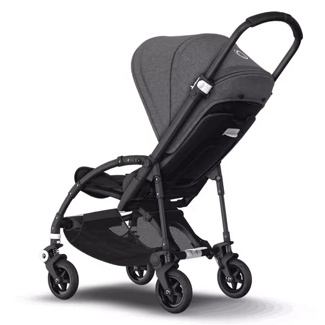 Bugaboo Bee5 complete UK BLACK/GREY MELANGE-GREY MELANGE LM - Main Image Slide 4 of 5
