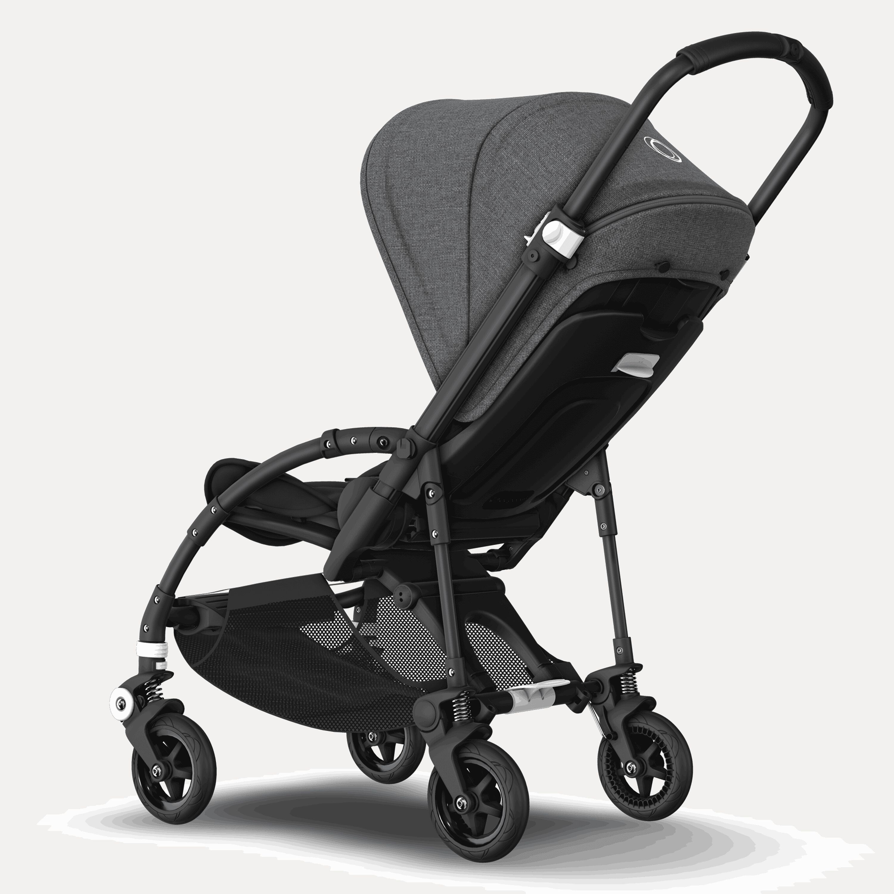 Bugaboo Bee5 complete UK BLACK/GREY MELANGE-GREY MELANGE LM - Main Modal Image Slide 4 of 5