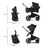 Folded dimensions of the Bugaboo Fox 5 Noir Limited Edition Black Moonlight: With the bassinet: 90 x 35 cm. With seat: 90 x 55 cm. - Thumbnail Slide 11 of 15