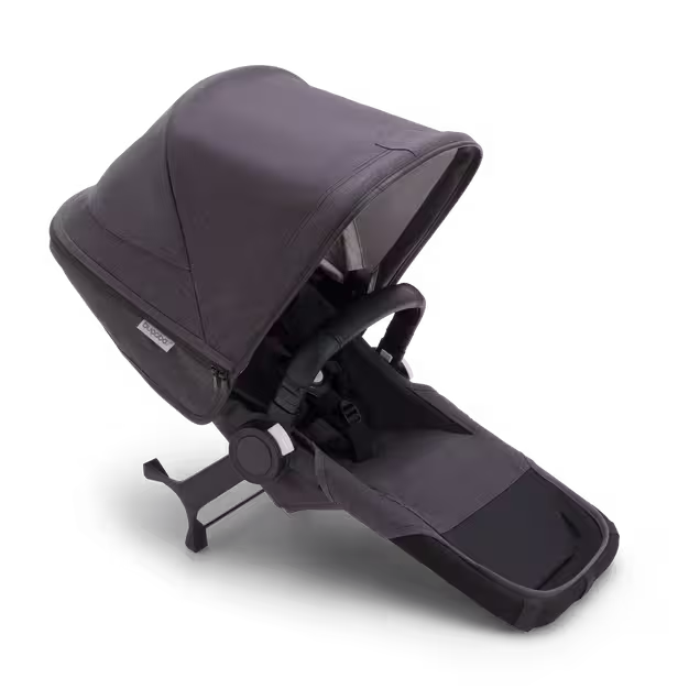 Refurbished Bugaboo Donkey 5 Mineral Duo extension complete WASHED BLACK - Main Image Slide 1 van 2