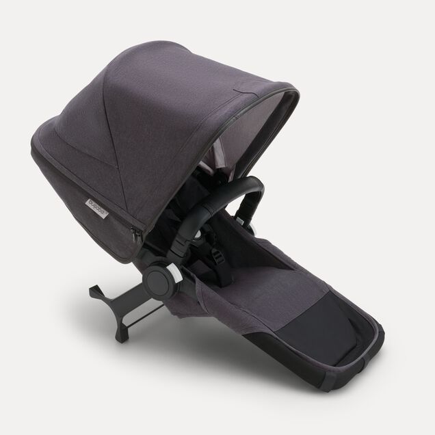 Refurbished Bugaboo Donkey 5 Mineral Duo extension complete WASHED BLACK - Main Image Slide 1 van 2