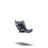 Bugaboo Bee5 seat fabric set BLUE MELANGE - Thumbnail Slide 3 of 3