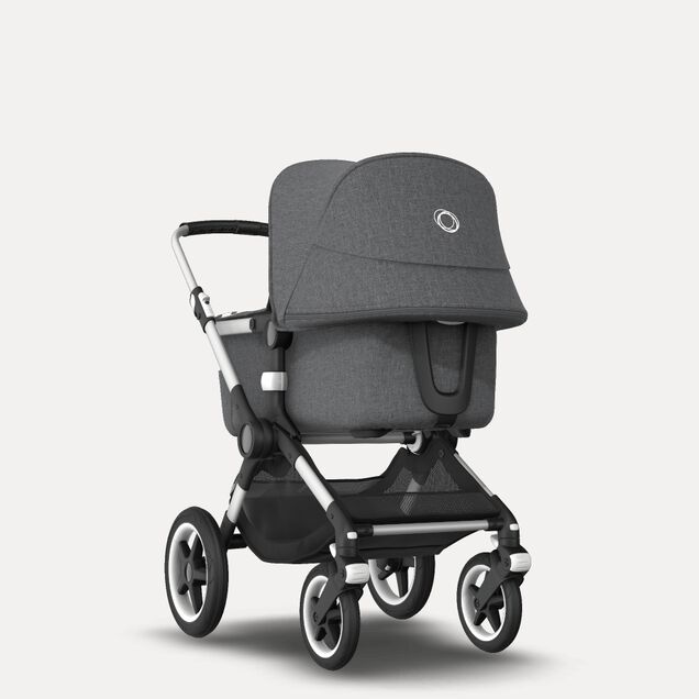 Refurbished Bugaboo Fox2 complete ALU/GREY MELANGE-GREY MELANGE - Main Image Slide 2 of 10