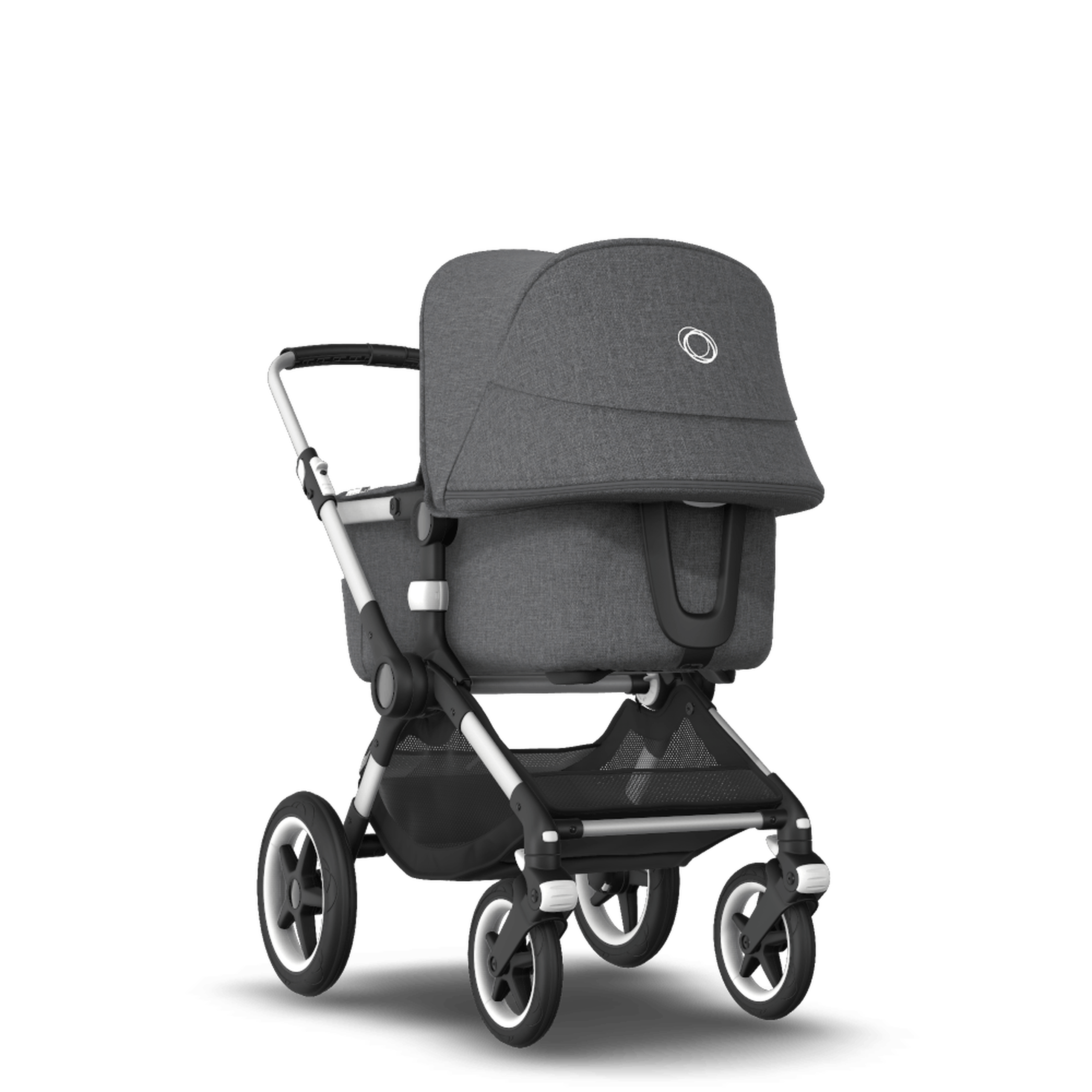 Refurbished Bugaboo Fox2 complete ALU/GREY MELANGE-GREY MELANGE - Thumbnail Slide 2 of 10