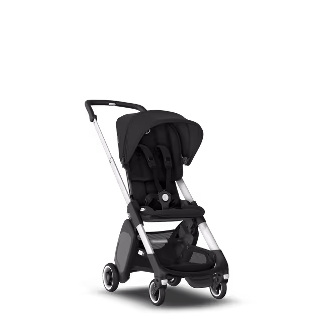 Bugaboo Ant seat stroller black sun canopy, black fabrics, aluminium base - Main Image Slide 1 of 6