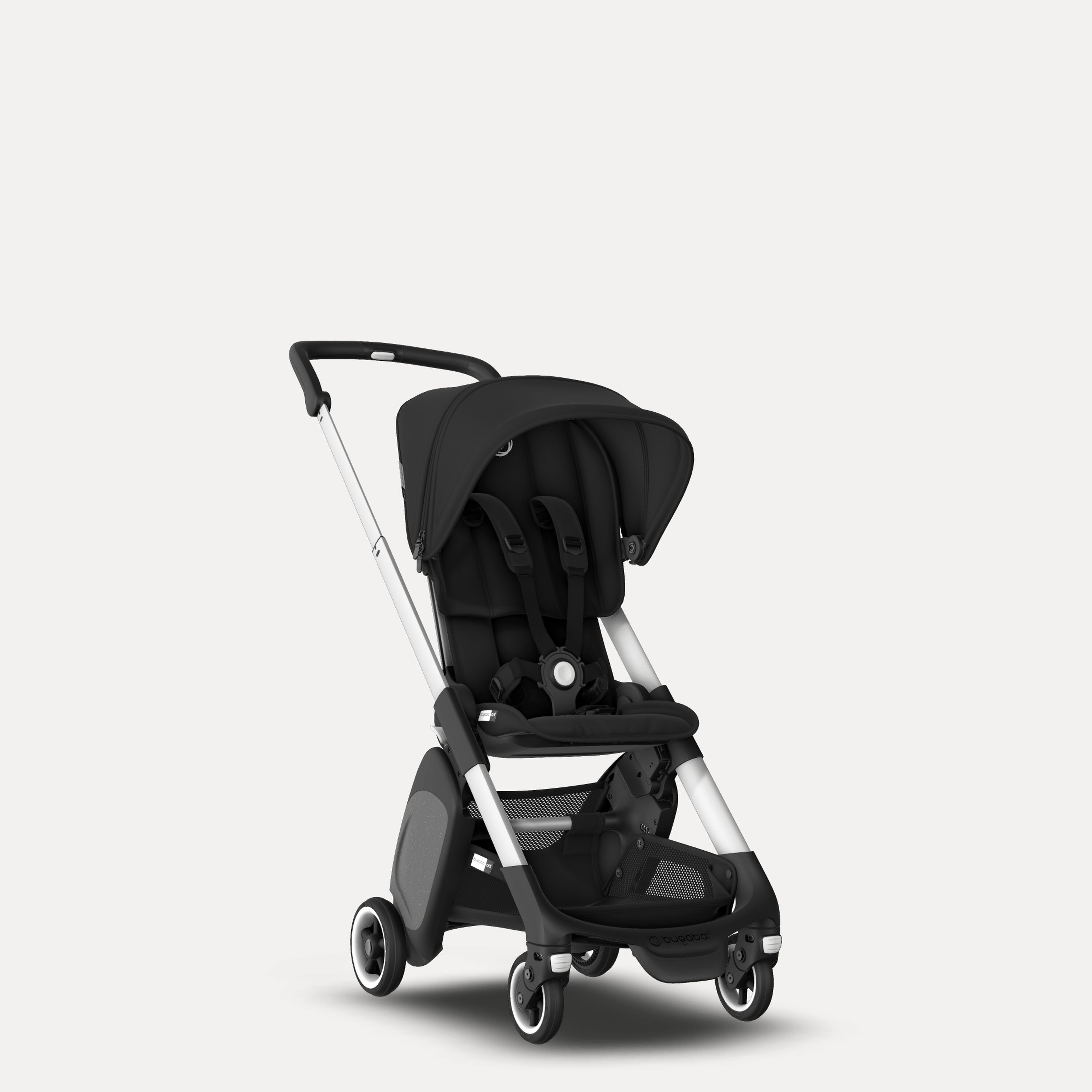 Bugaboo Ant seat stroller black sun canopy, black fabrics, aluminium base - Main Modal Image Slide 1 of 6
