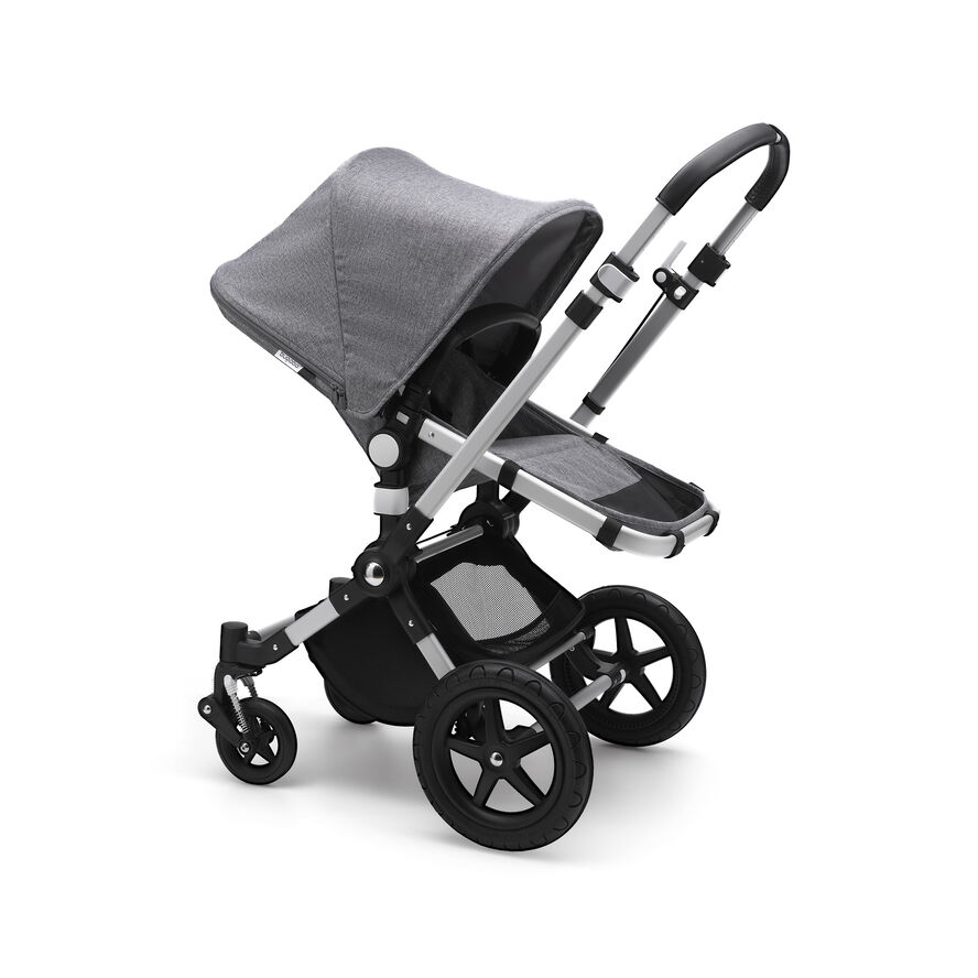 Bugaboo Cameleon 3 Plus seat and carrycot pushchair grey mélange sun