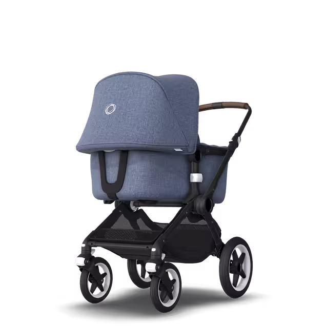 ASIA - Bugaboo Fox stroller bundle Black blue melange - Main Image Slide 5 of 6