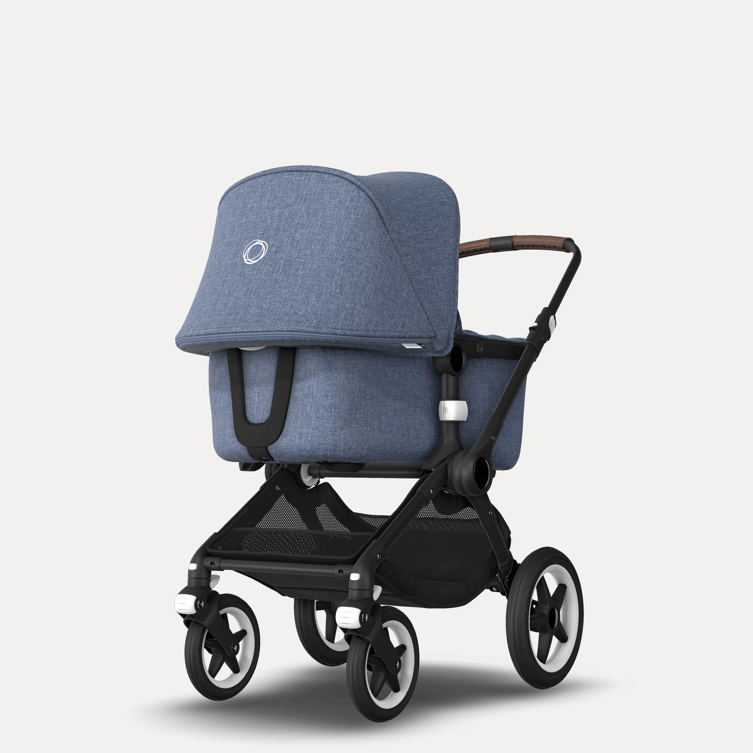 ASIA - Bugaboo Fox stroller bundle Black blue melange - Main Modal Image Slide 5 of 6