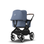 ASIA - Bugaboo Fox stroller bundle Black blue melange - Thumbnail Modal Image Slide 5 of 6