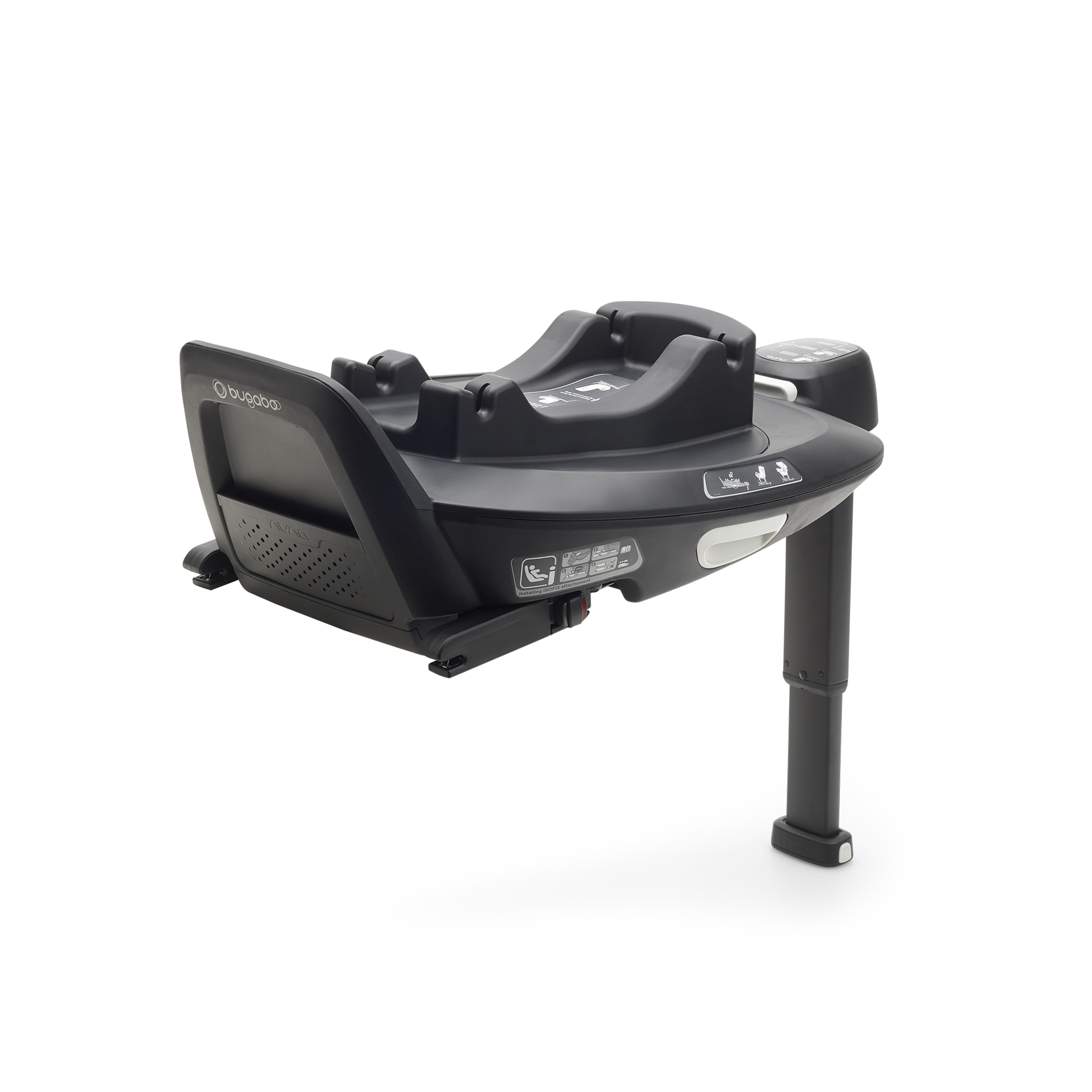 Bugaboo 360 ISOFIX Base by Nuna car seat base with stability leg. - Thumbnail Slide 9 of 9