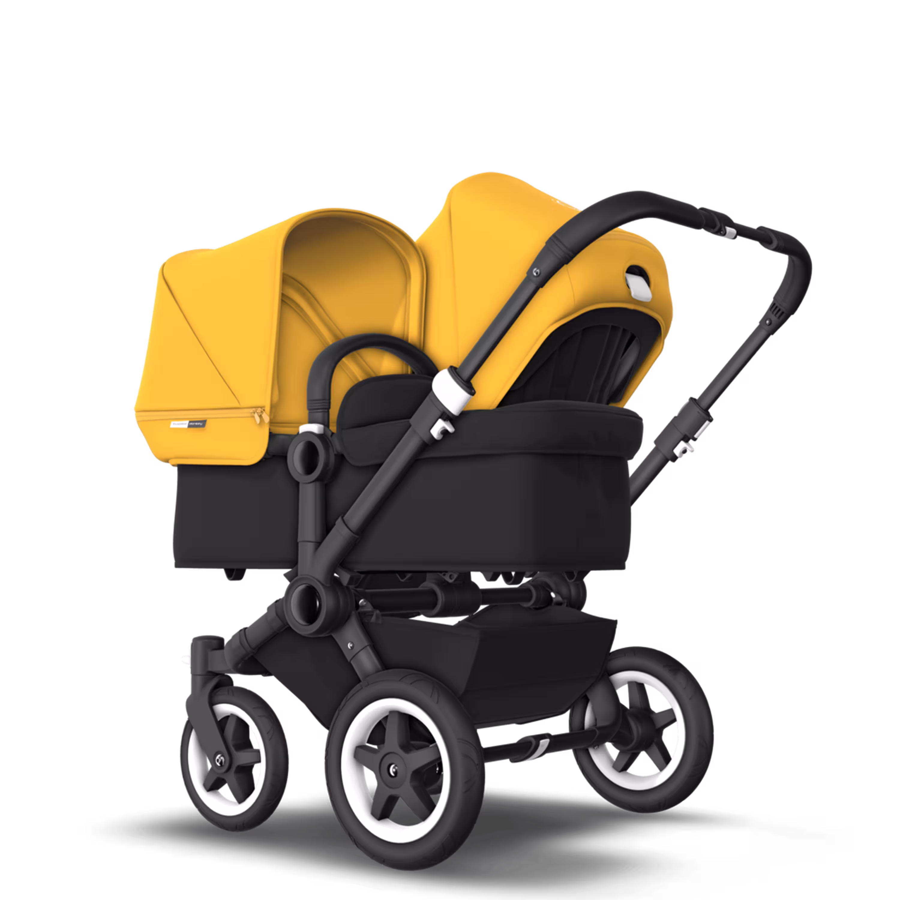 US - D2D stroller bundle black, black, sunrise yellow - Main Modal Image Slide 1 of 3