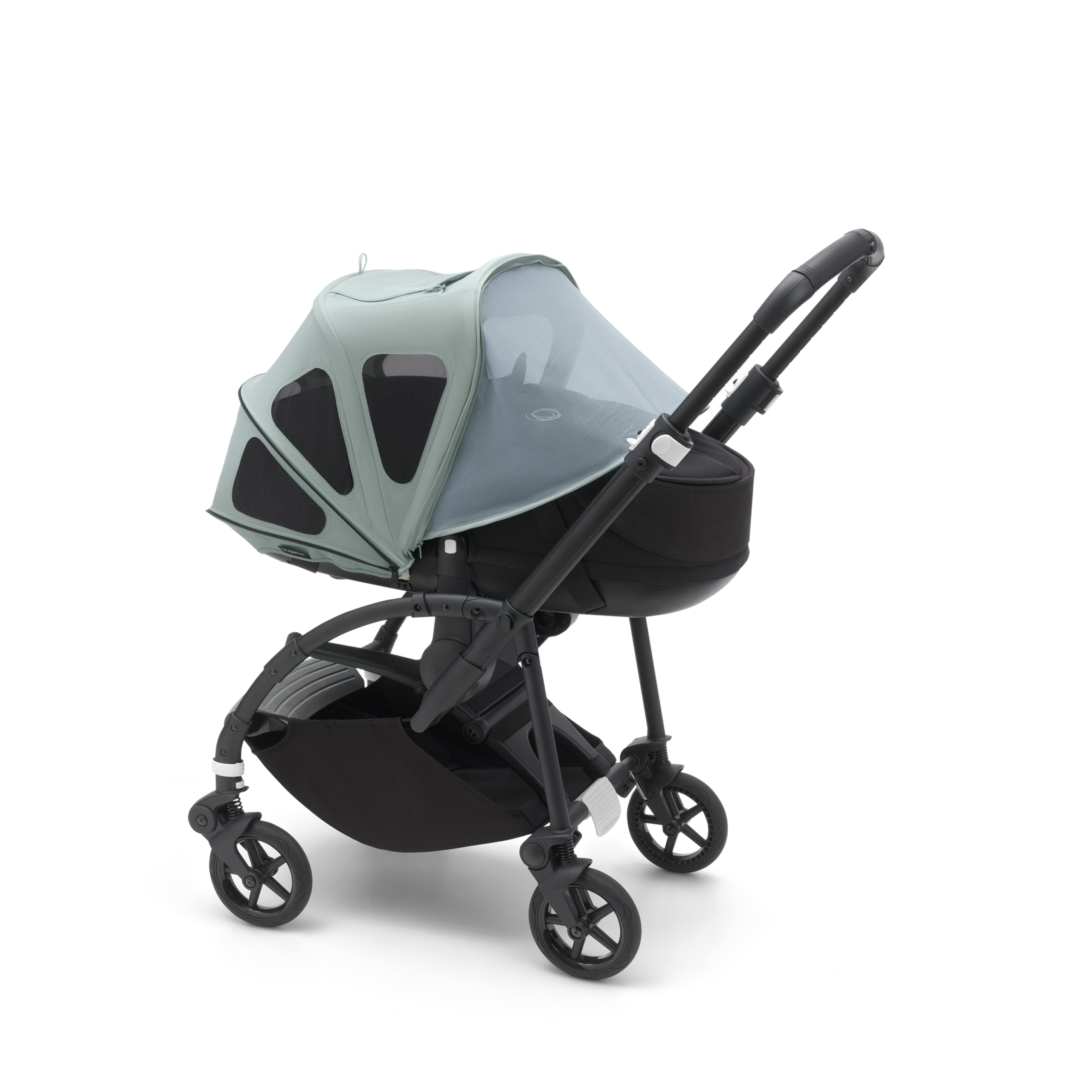Bugaboo Bee breezy sun canopy PINE GREEN - Thumbnail Slide 4 of 5