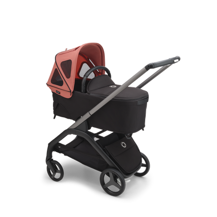 Bugaboo Dragonfly breezy sun canopy SUNRISE RED - view 2