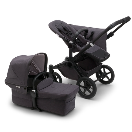 PP Bugaboo Donkey 5 Mineral Mono complete BLACK/WASHED BLACK - view 2