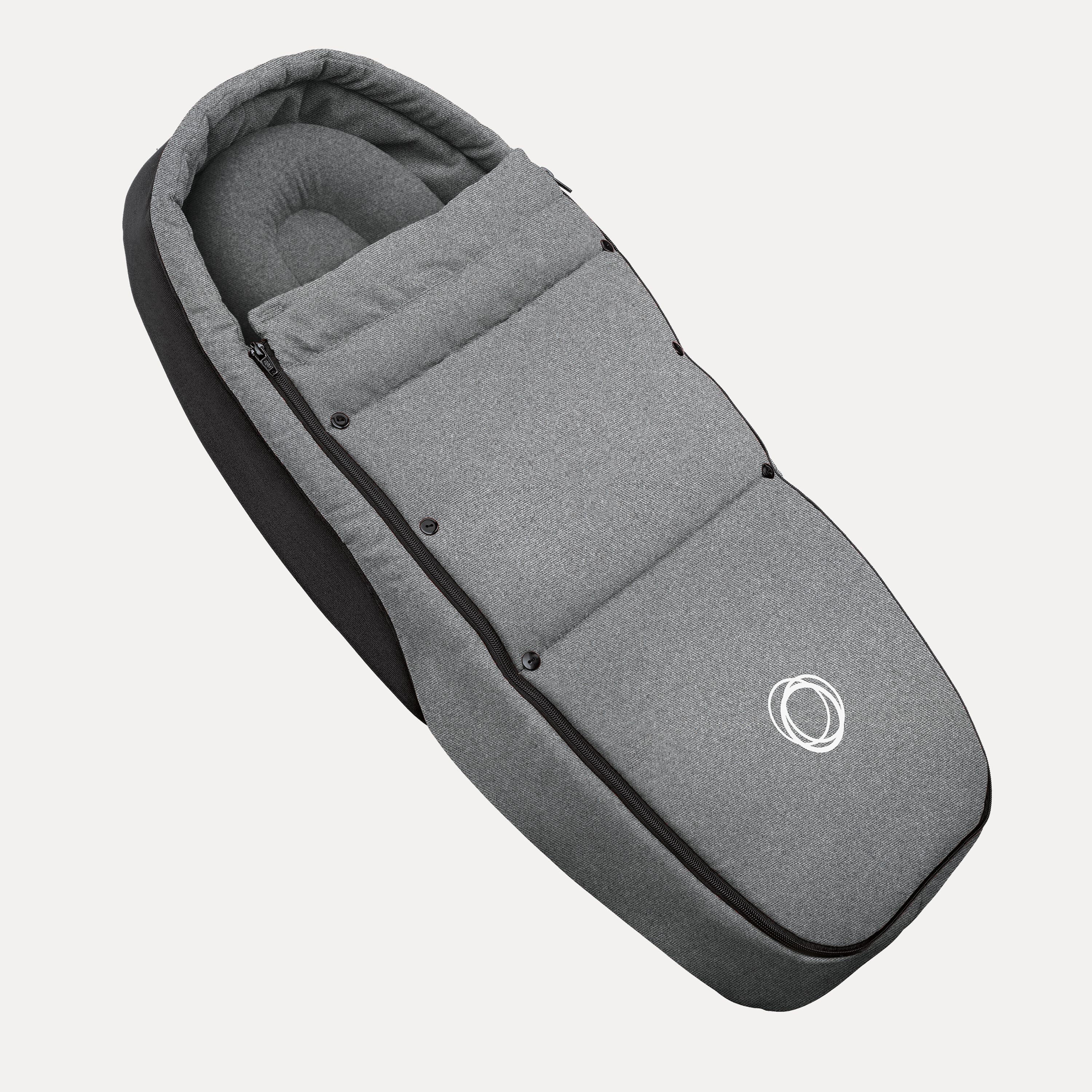 Bugaboo Bee baby cocoon GREY MELANGE - Main Modal Image Slide 5 of 5