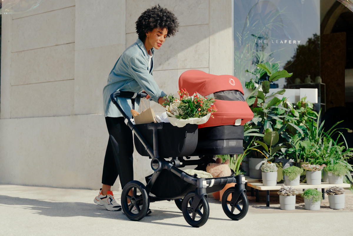 Mom with Bugaboo Donkey 5 Mono