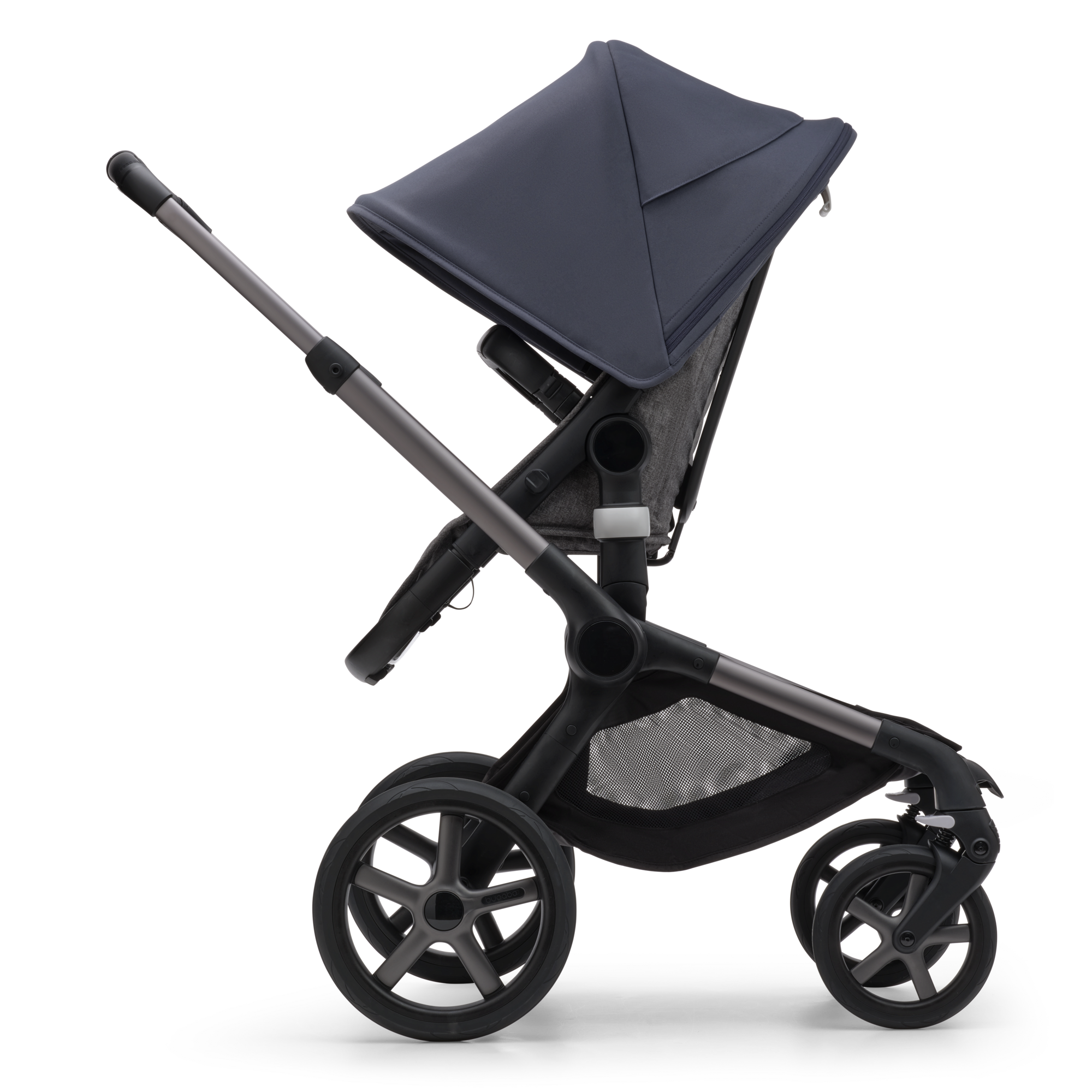 バガブー フォックス 5 A型ストローラー ストーミーブルー sun canopy