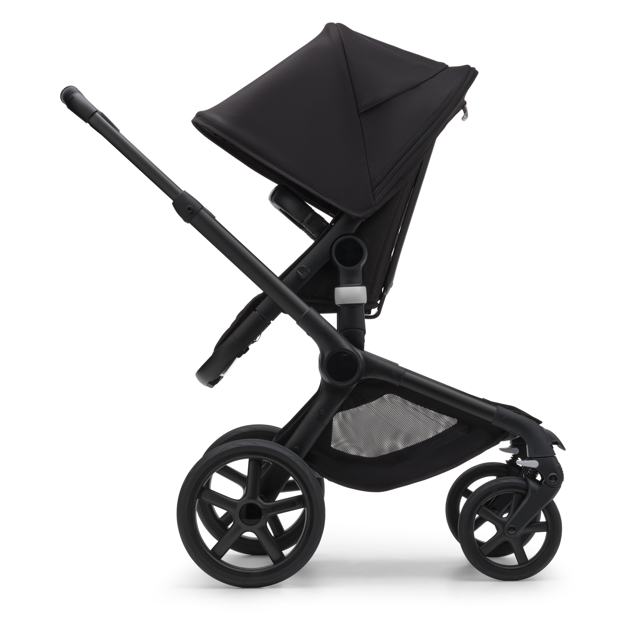 Bugaboo Fox 2-in-1 pram midnight black sun canopy, midnight