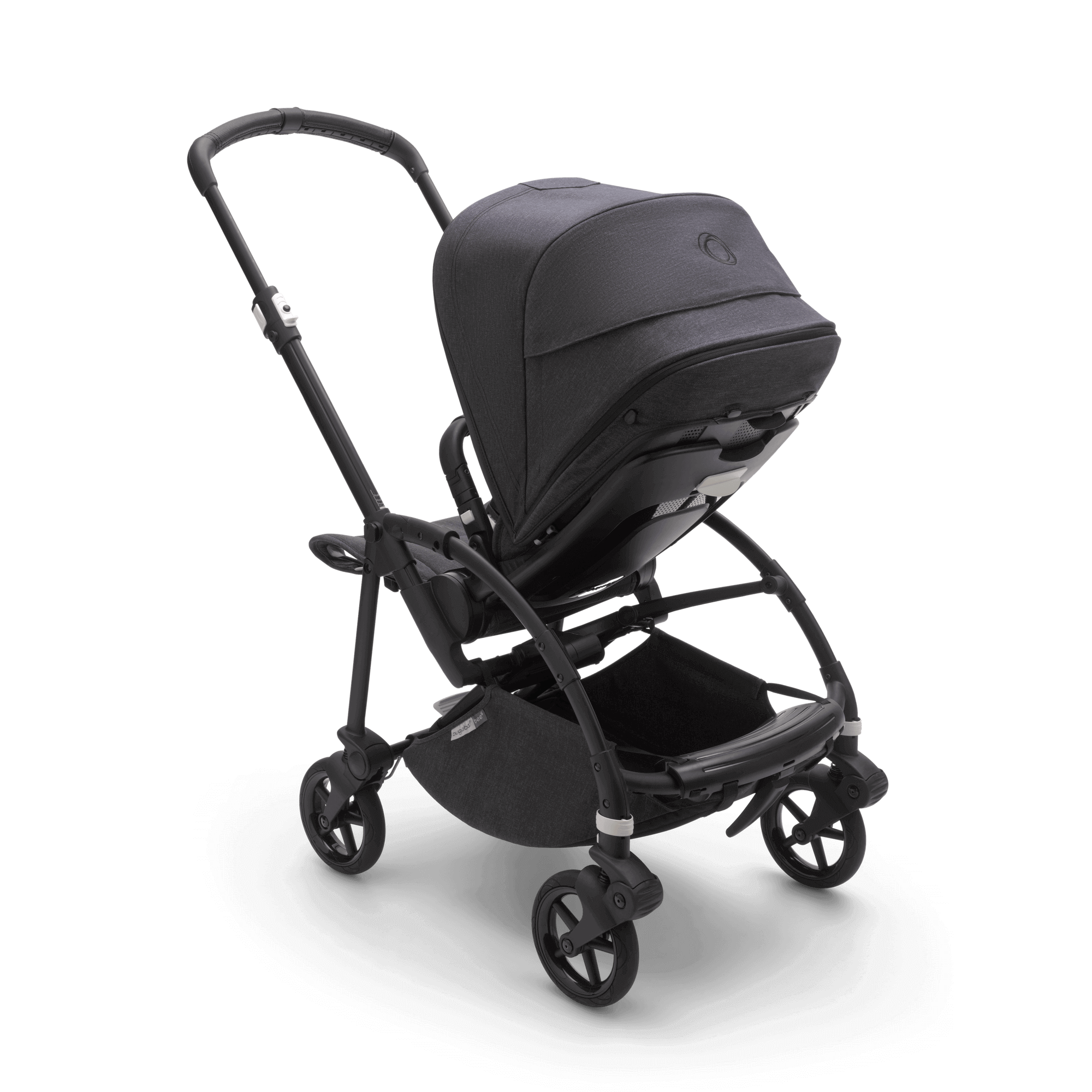 Bugaboo Bee 6 seat stroller mineral washed black sun canopy