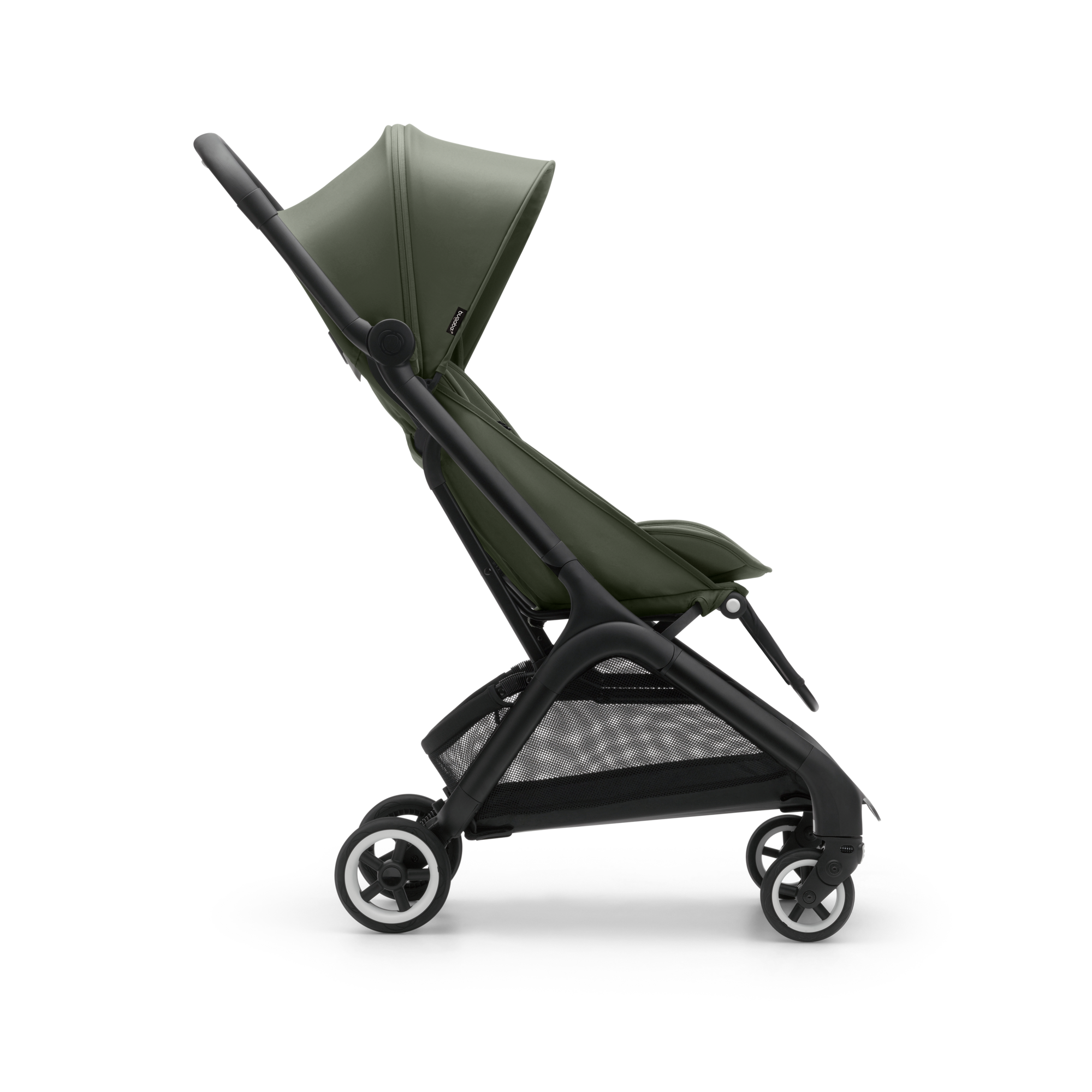 Bugaboo Butterfly seat pushchair Forest green sun canopy, forest green  fabrics, black chassis Bugaboo