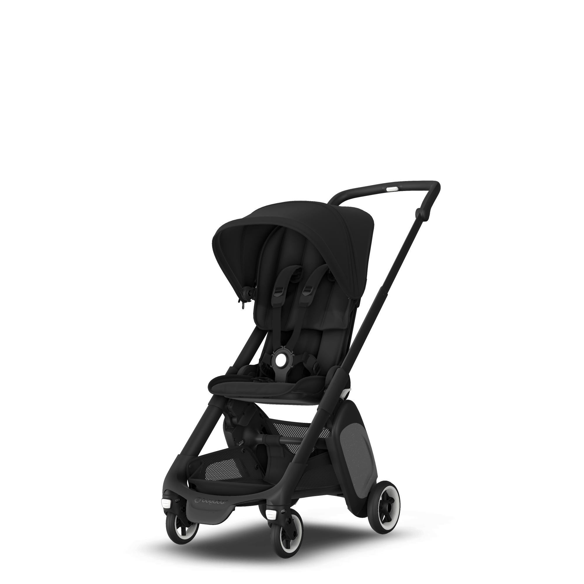 Bugaboo Ant 旅行用シット＆スタンドストローラー ブラック sun canopy