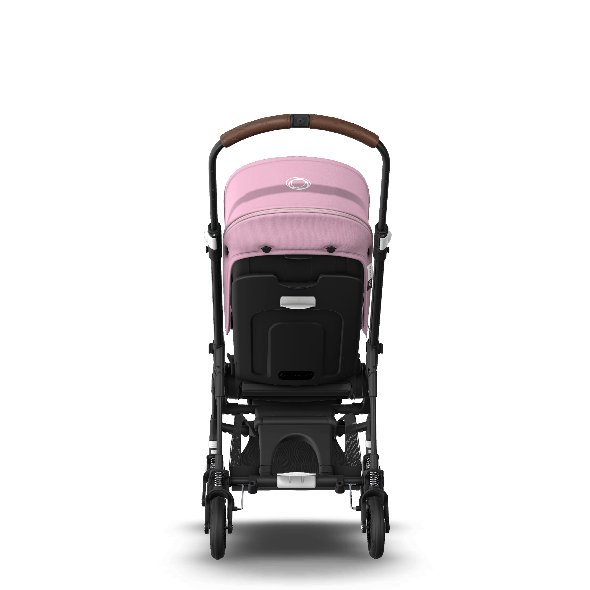 バガブー bee5 Bugaboo Bee 5 seat stroller Neon red sun canopy, gray