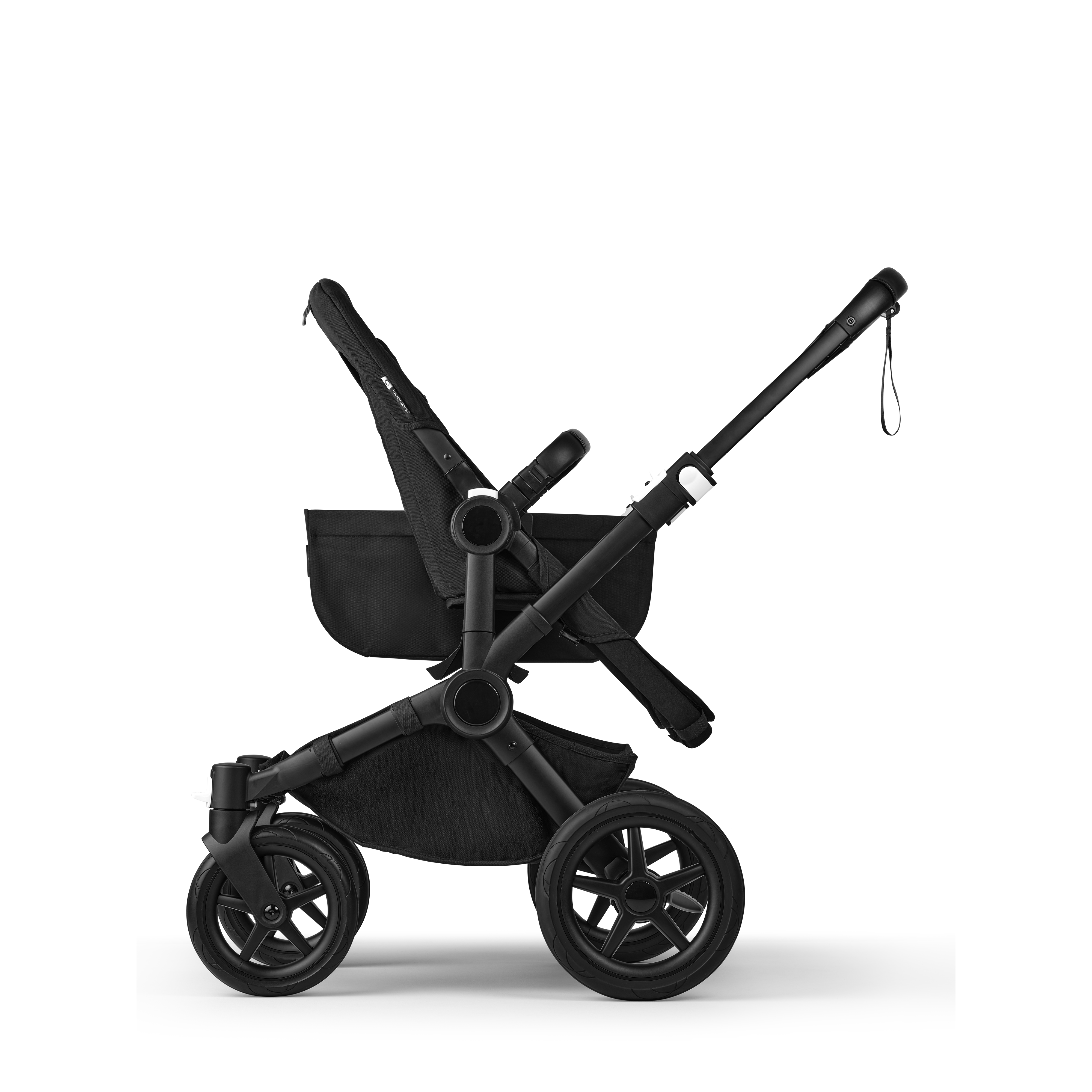 Bugaboo Donkey 5 Mono 2-in-1 stroller midnight black sun canopy
