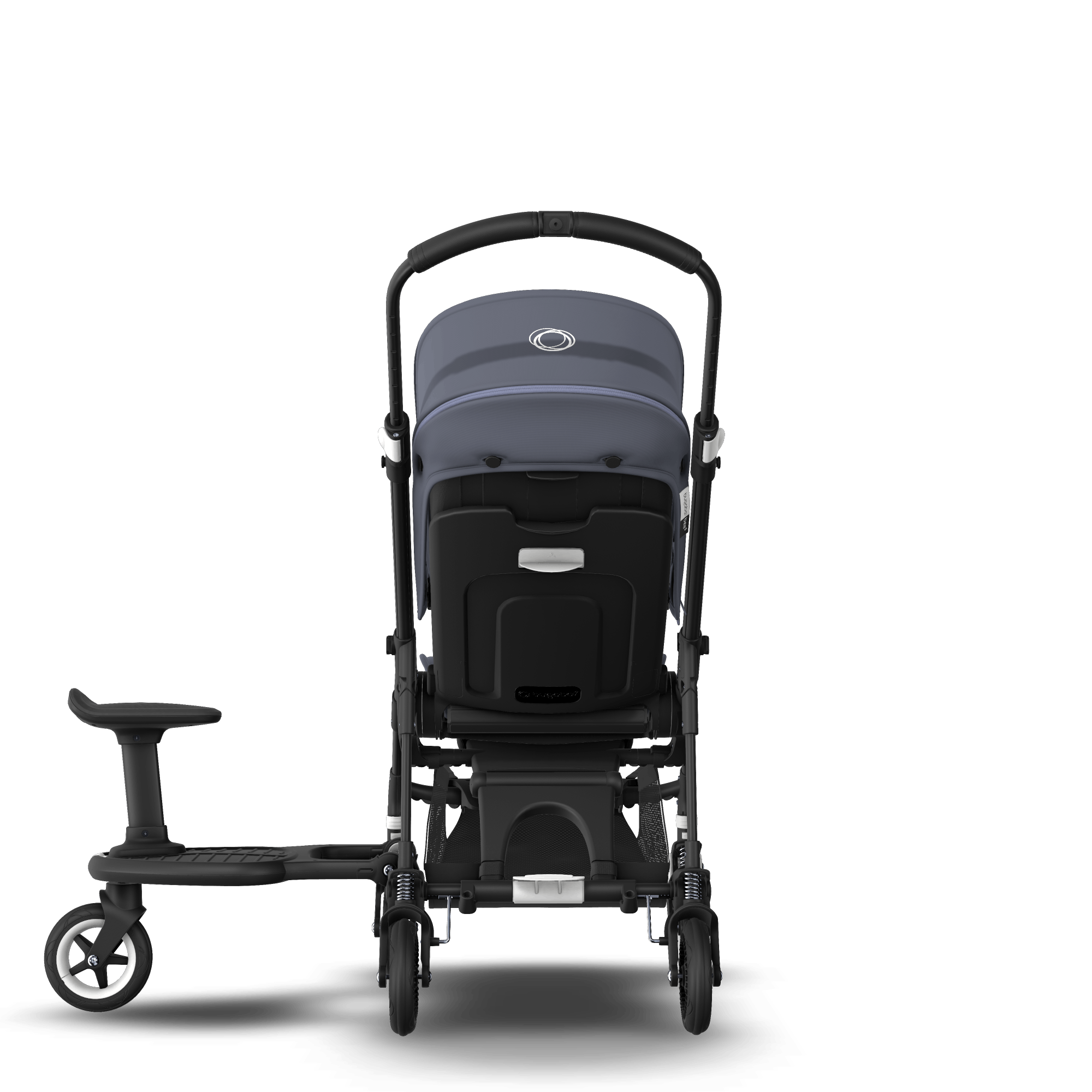 Bugaboo Bee5 Seat stroller sit and stand steel blue sun canopy