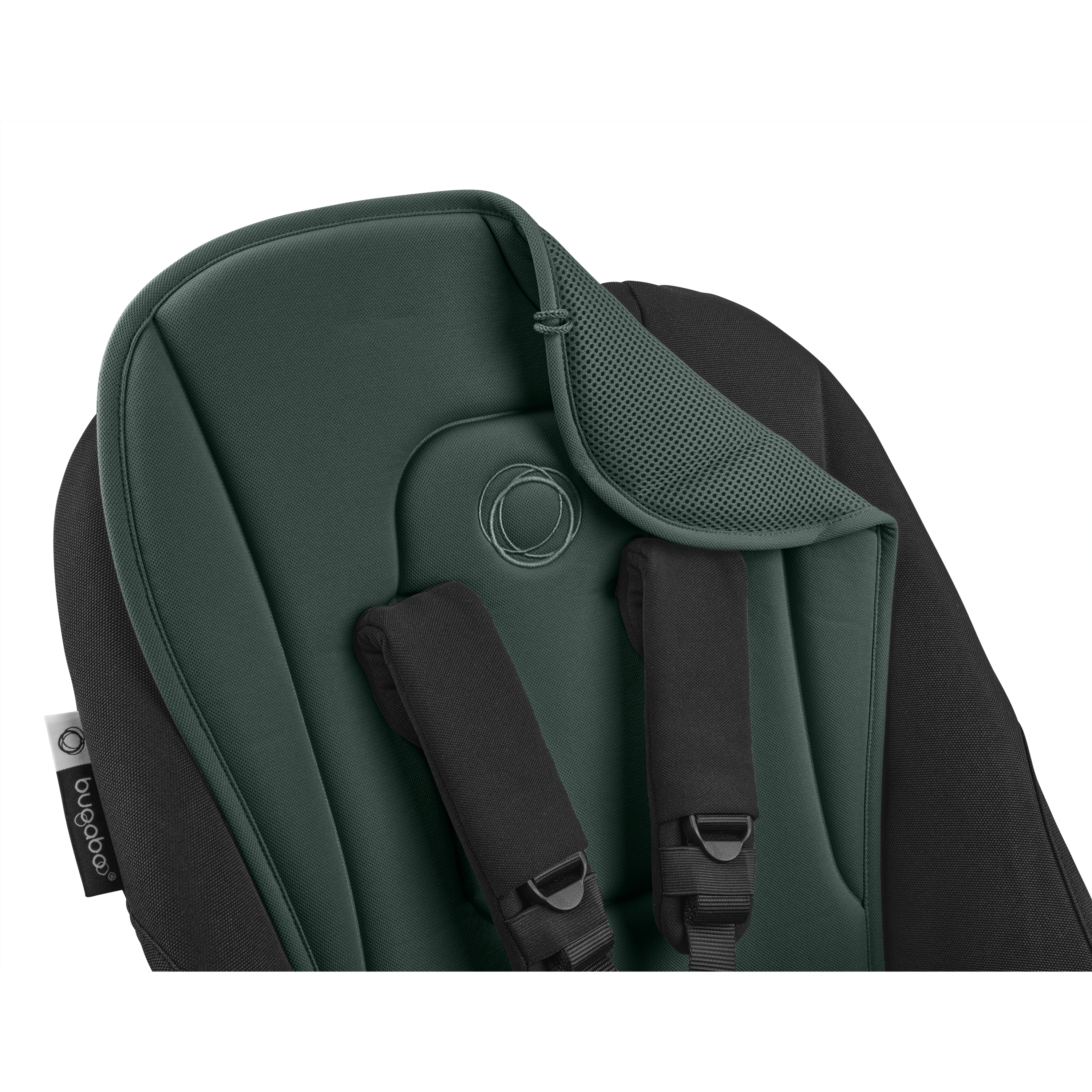 Bugaboo dual comfort seat liner Fern green | Bugaboo