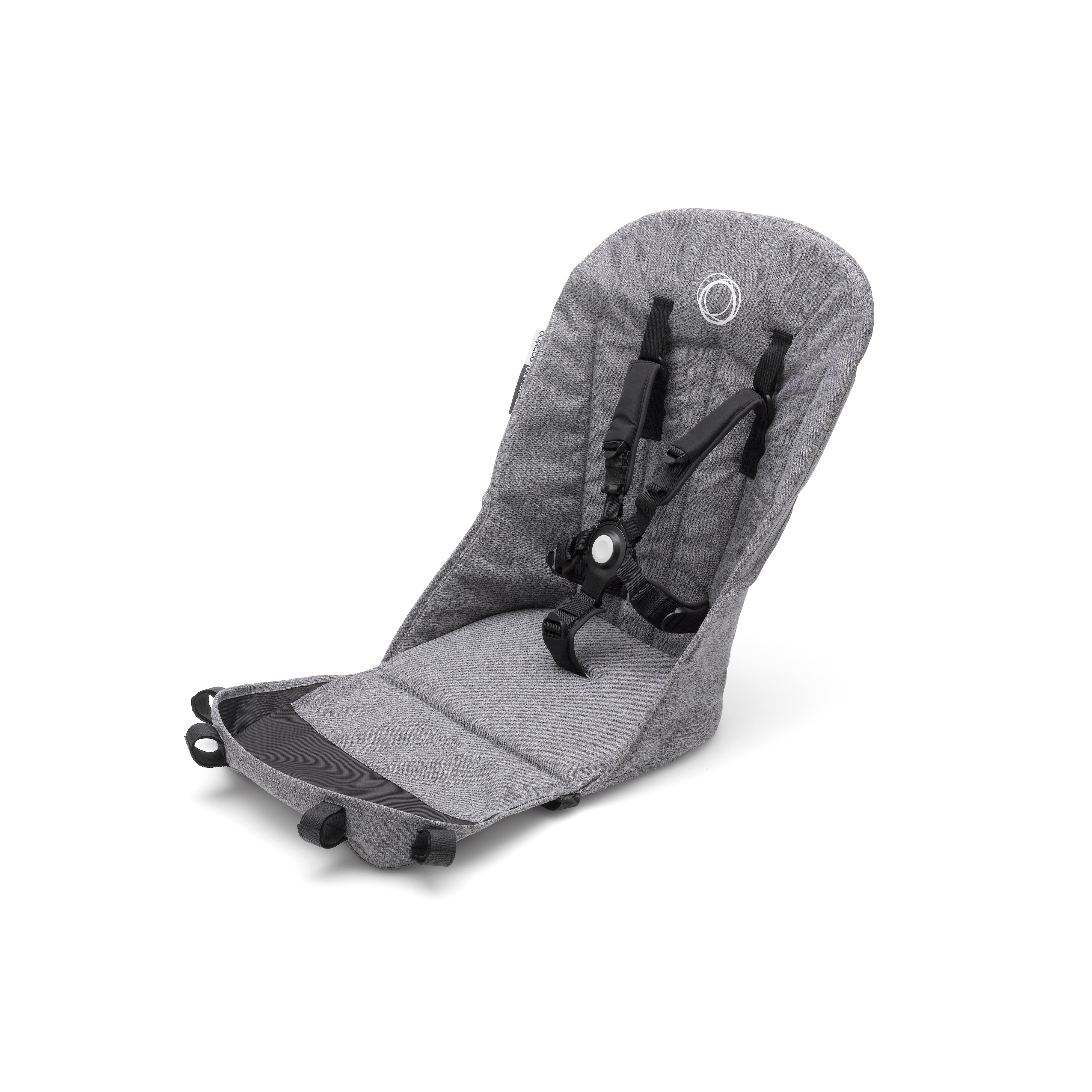Bugaboo Trio Cameleon 3 Plus Stroller Grey Melange with Isofix Wingbase and  Turtle Air Car Seat Grey Melange - Adapters Included! unisex (bambini)