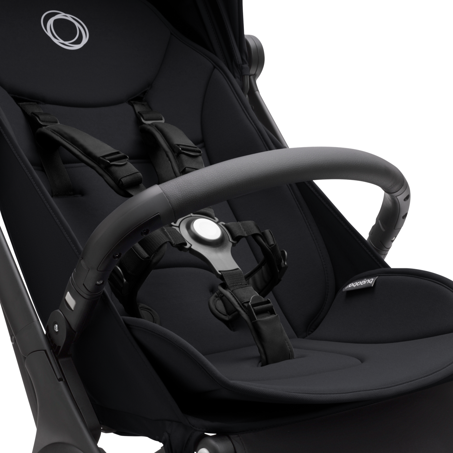 Bugaboo Butterfly seat stroller midnight black sun canopy