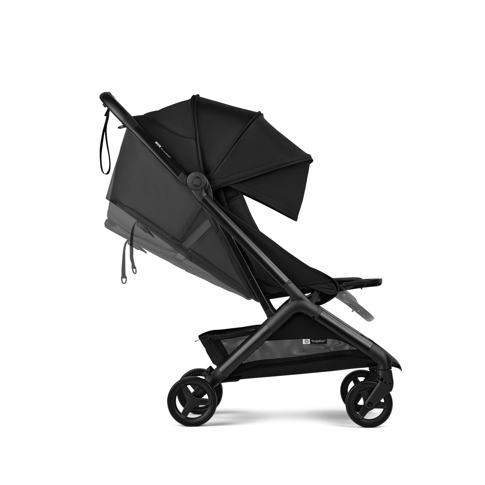 Bugaboo Butterfly 2 travel stroller forest green sun canopy