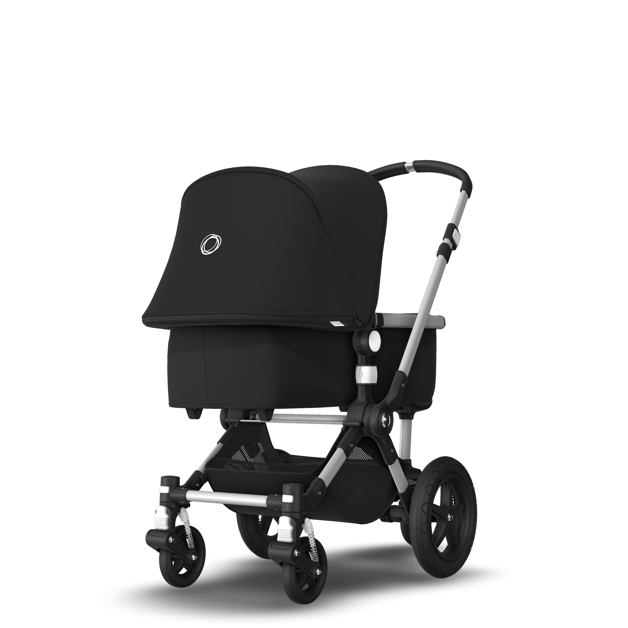 Bugaboo Trio Cameleon 3 Plus Stroller Grey Melange with Isofix Wingbase and  Turtle Air Car Seat Grey Melange - Adapters Included! unisex (bambini)