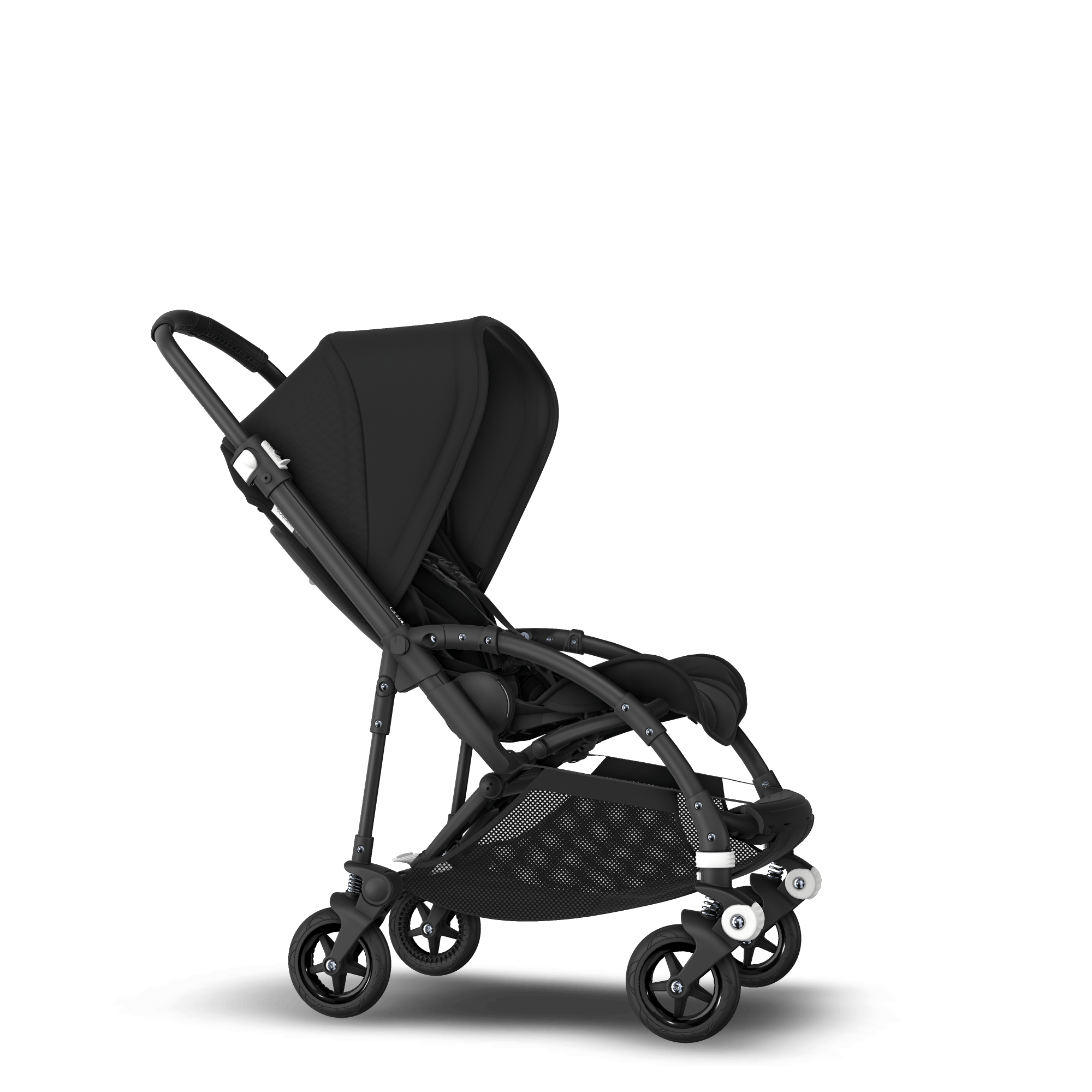 Bugaboo Bee5 Seat stroller with self stand black sun canopy, black