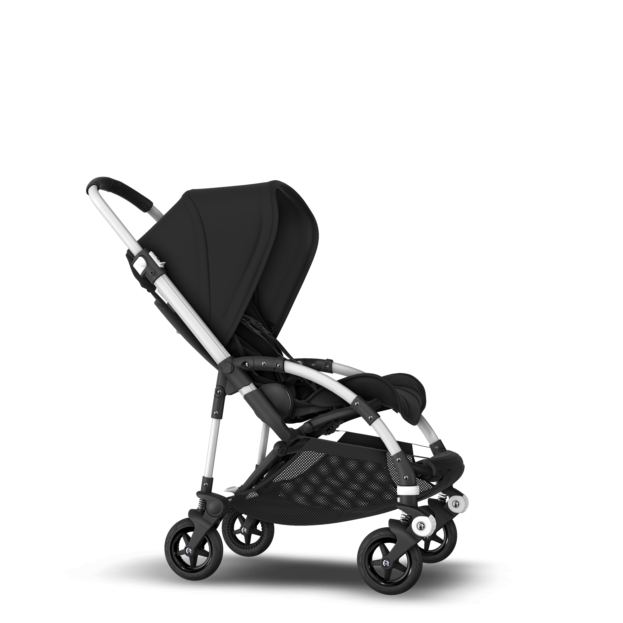 Bugaboo Bee5 Seat stroller with self stand black sun canopy, black