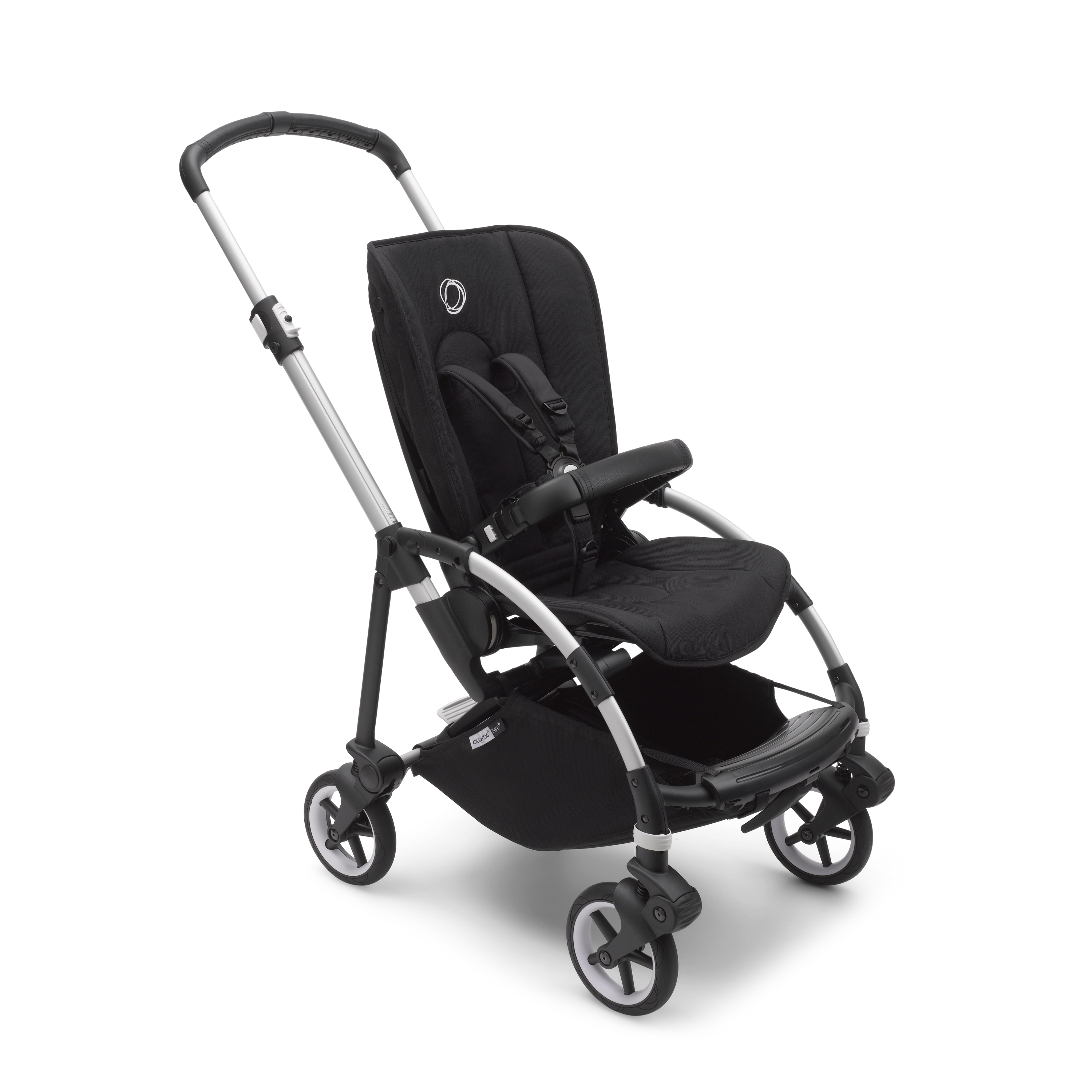 Bugaboo Bee 6 base Grey performance fabrics, black chassis | Bugaboo