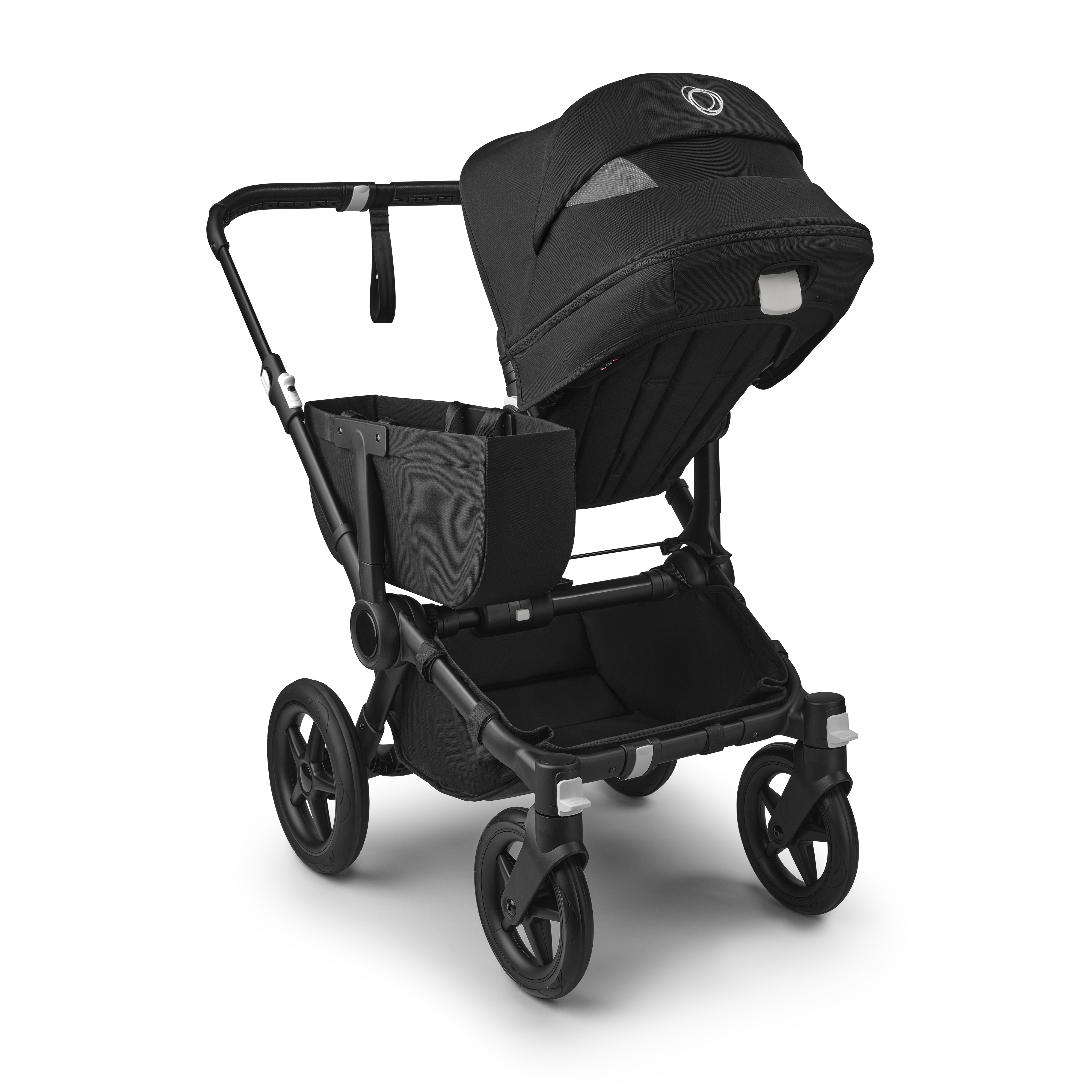 Bugaboo Donkey 5 Mono 2-in-1 stroller midnight black sun canopy