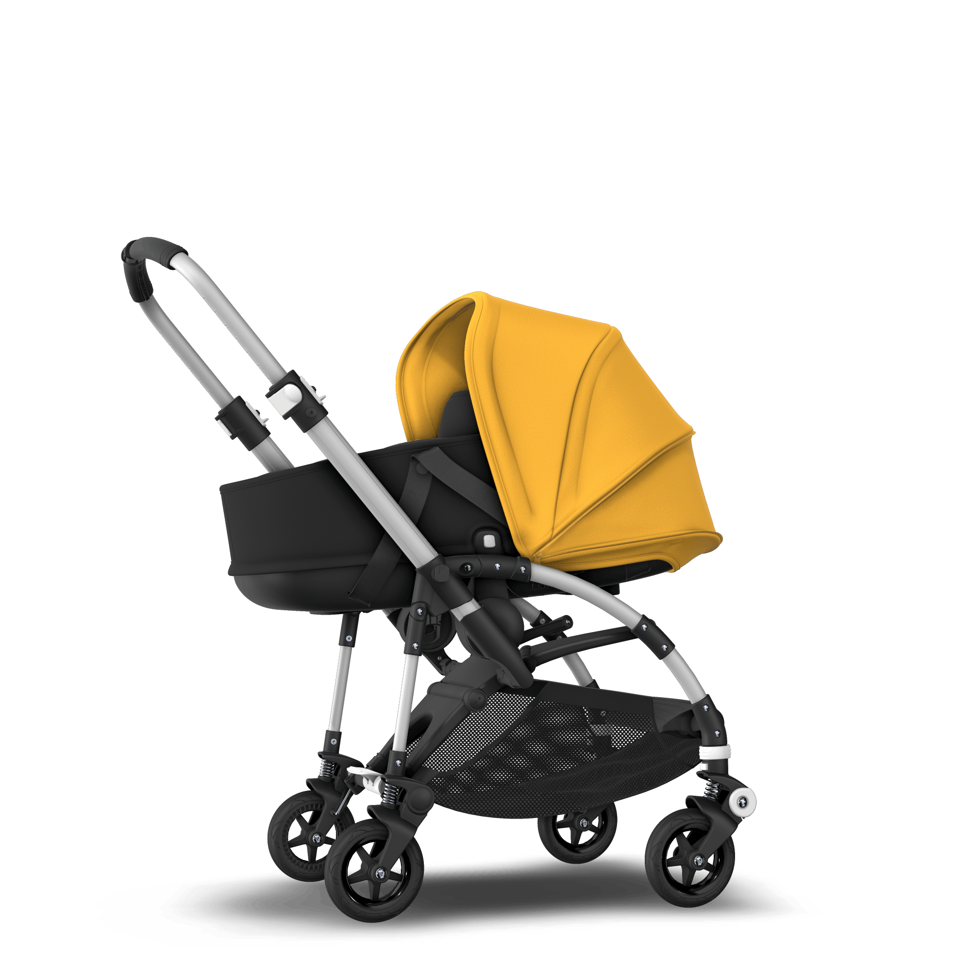 Bugaboo Bee5 bassinet and seat stroller with self stand sunrise