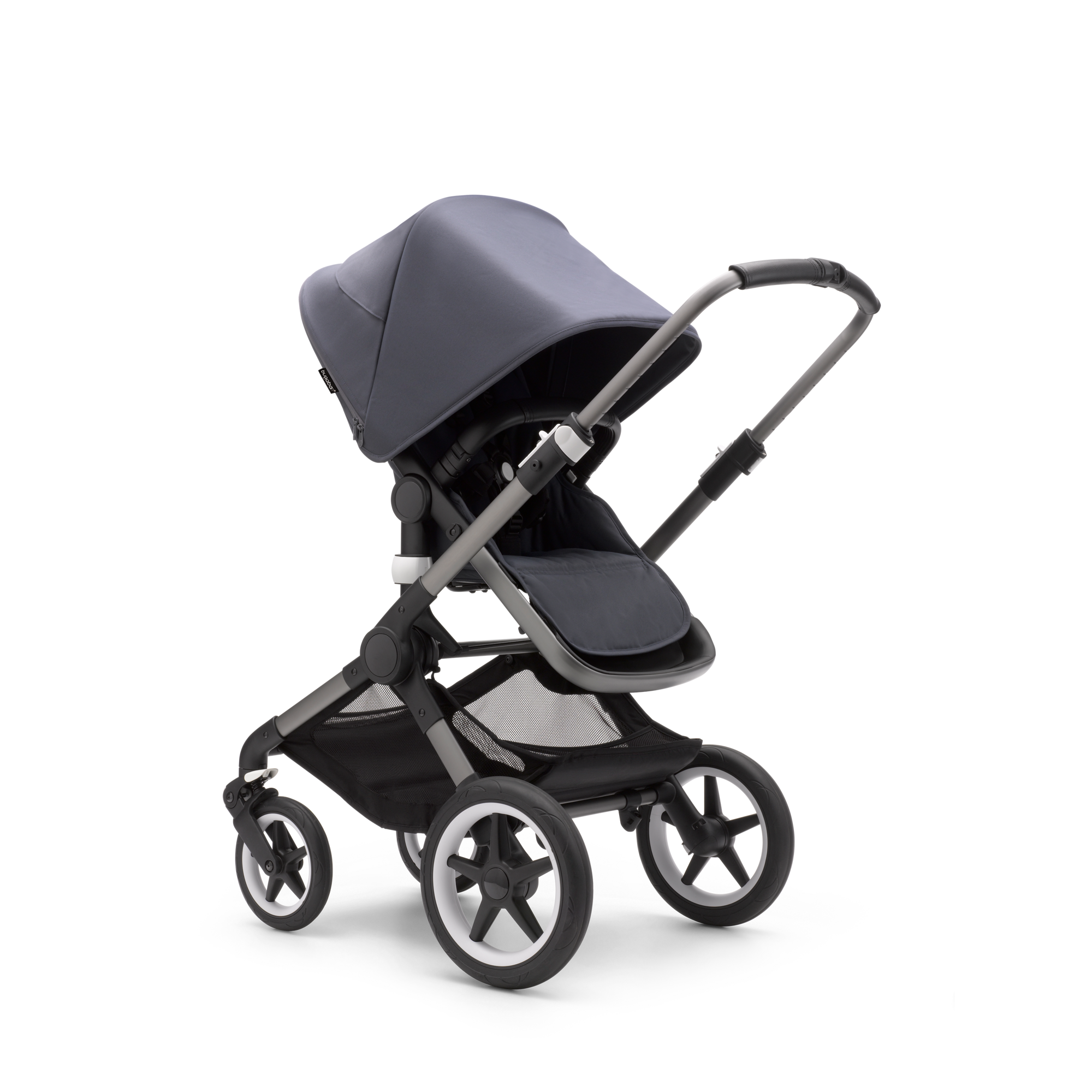 Bugaboo Fox 3 2-in-1 stroller stormy blue sun canopy, stormy blue