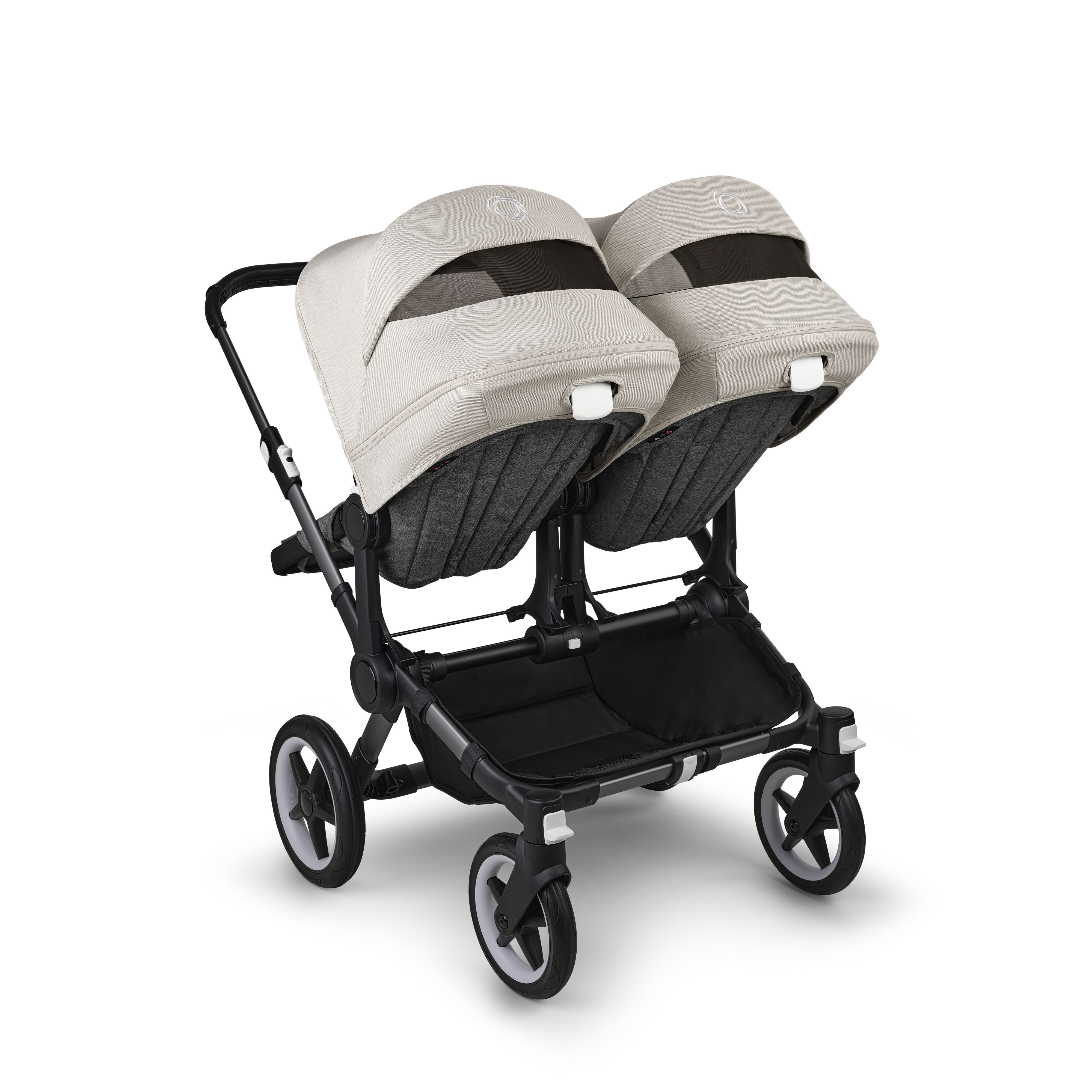 jogger dog stroller Large Pet Stroller, and Bike Trailer with Suspension Car Seat Base Installation Helmet mounts Spacious Cabin Rod Length:2.7M 8.86FT