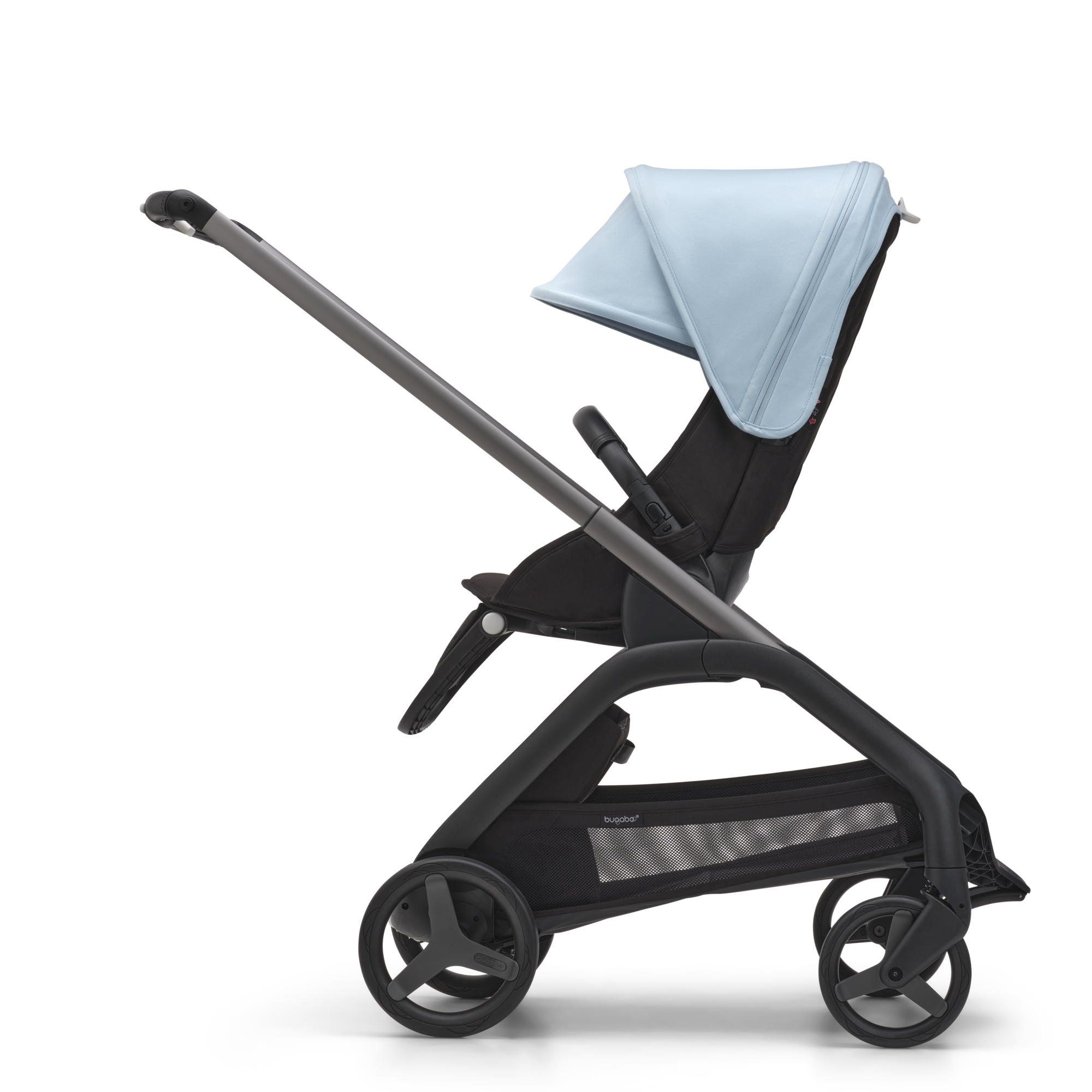 Bugaboo Dragonfly 2-in-1 stroller Skyline blue sun canopy