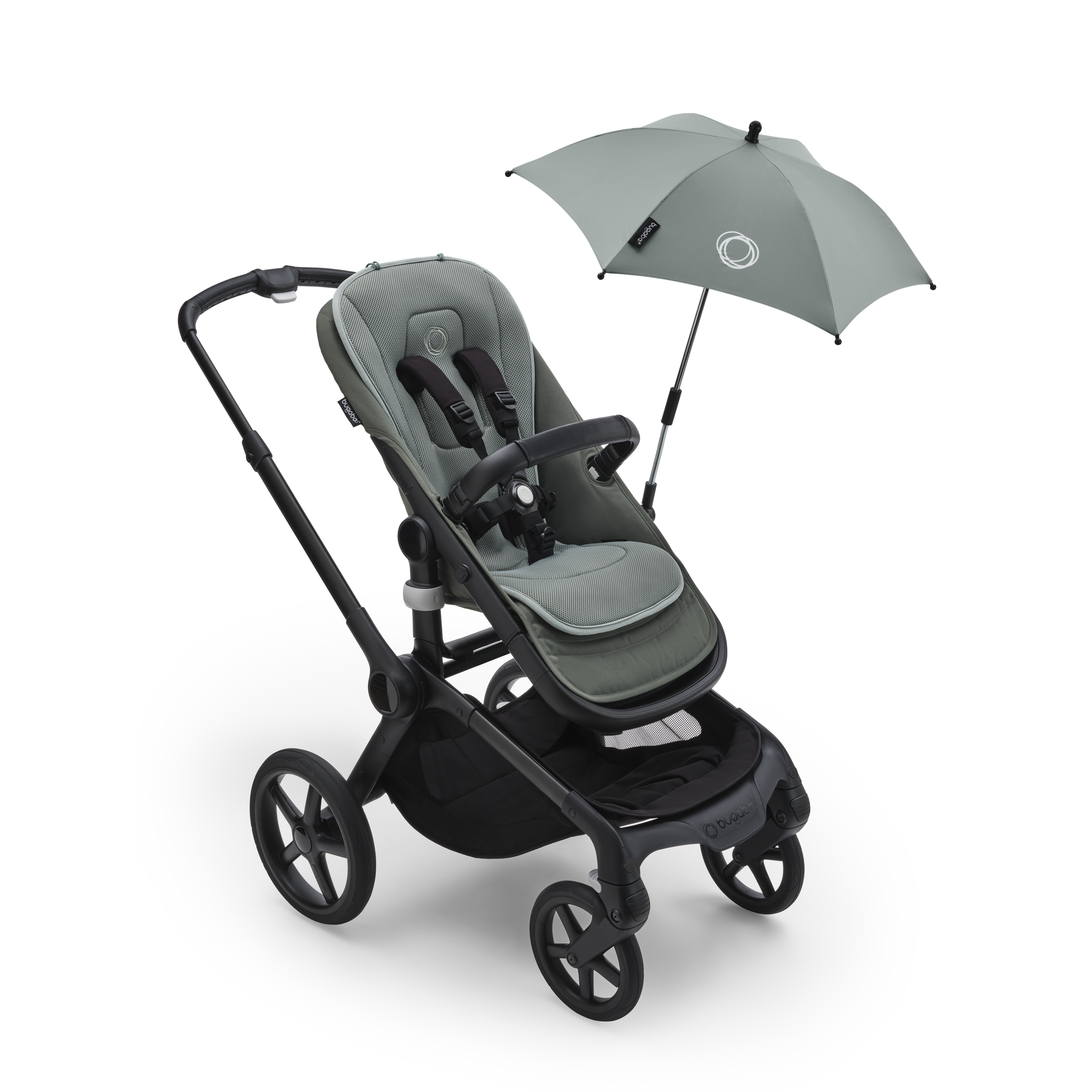 Bugaboo dual comfort seat liner Forest green | Bugaboo
