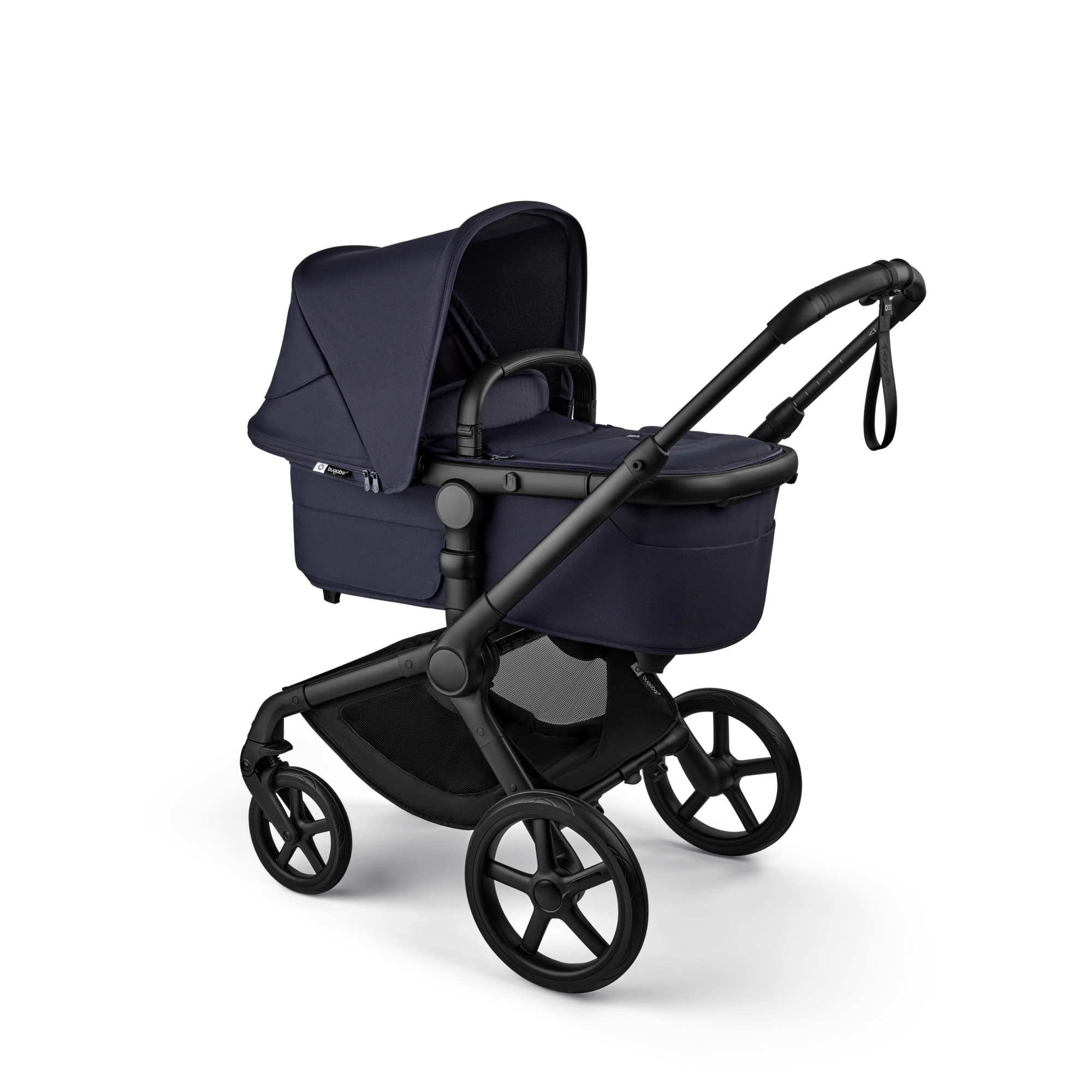 bugaboo フォックス ベビーカー グレー Bugaboo Fox 5 Renew 2-in-1 stroller deep indigo sun canopy, deep
