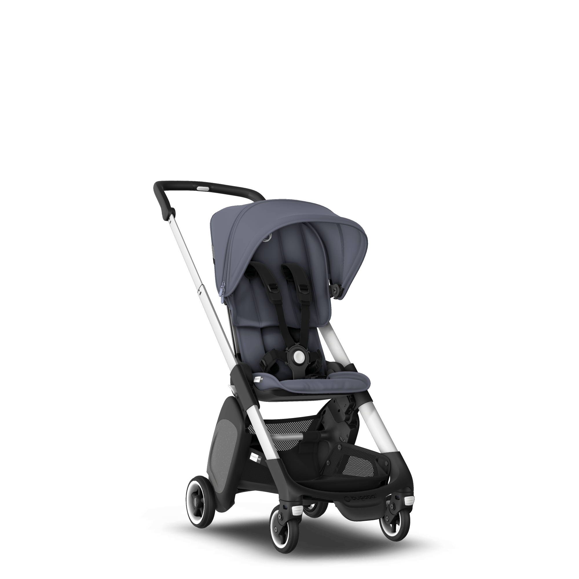 Foldable Stroller Grey Mélange Travel and Compact Storage Bugaboo Ant Baby Stroller Fits in Overhead Compartments Reversible and Reclinable Travel Stroller Lightweight Stroller 